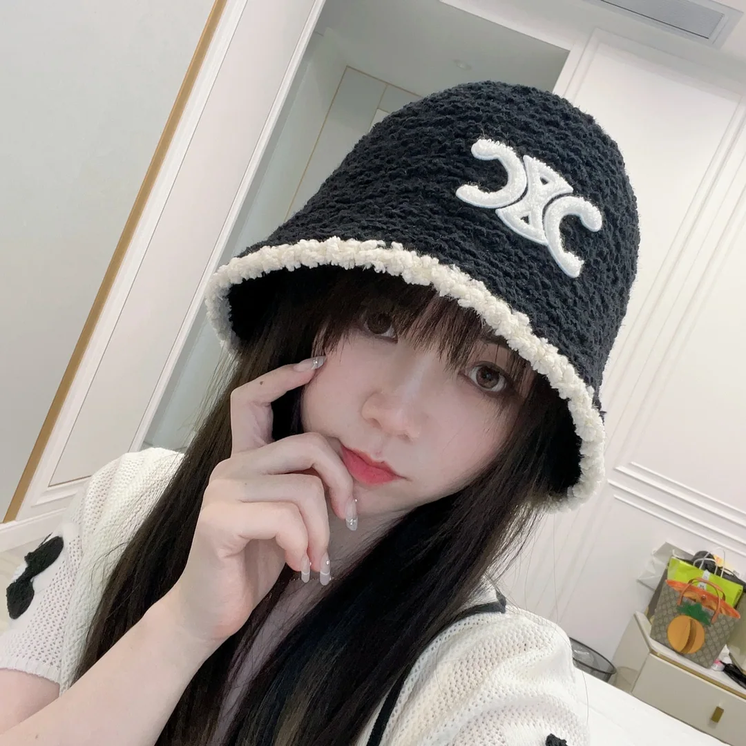 셀린느 램울 버킷햇 모자 상세 이미지 2