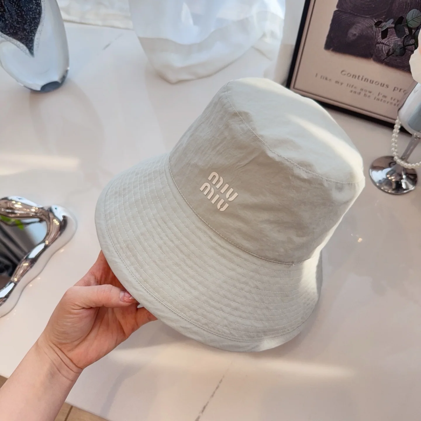 미우미우 모자 79422 Miu Miu Cap 상세 이미지 4