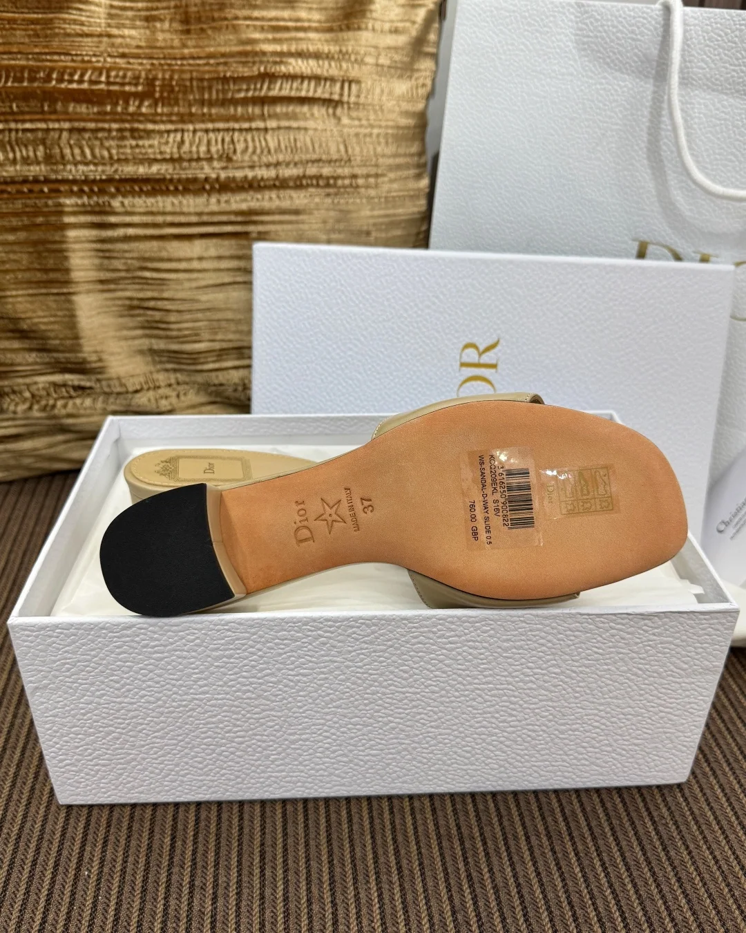 디올 까나쥬 메탈 버클 샌들 상세 이미지 9