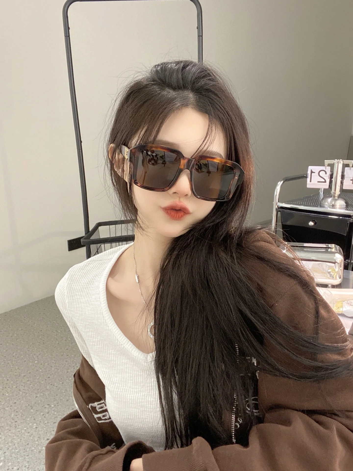 셀린느 사각형 선글라스 상세 이미지 8