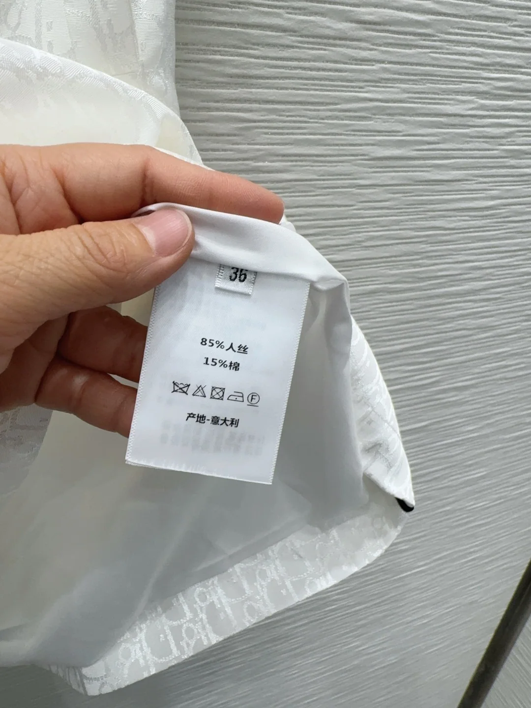 디올 자수 플라워 옆 허리 벌 패턴 벨트 원피스 2026 SS 상세 이미지 7