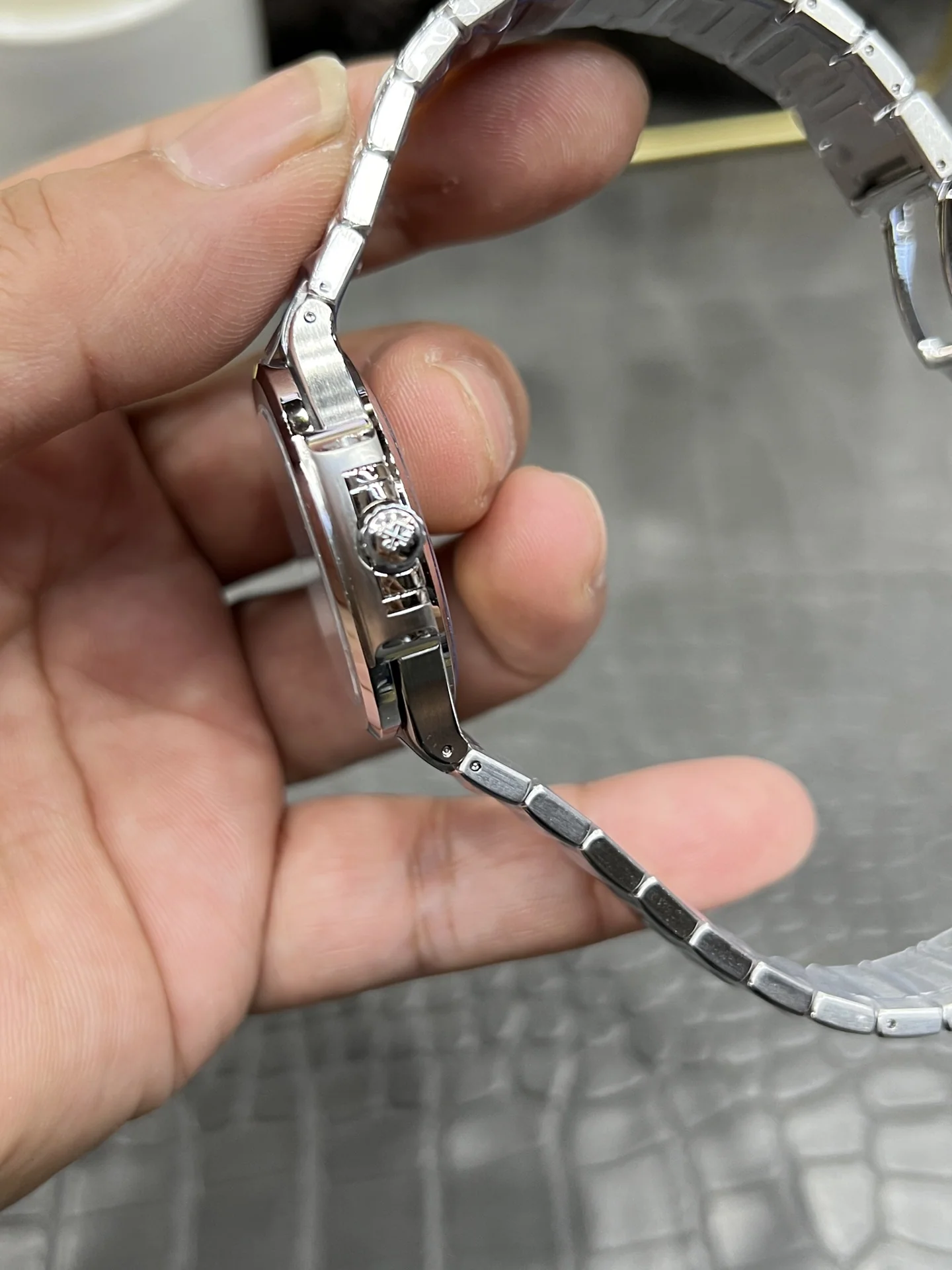 파텍필립 노틸러스 7118 자동 여성용 3 K 공장 레플리카 43965 Patek Philippe 상세 이미지 6