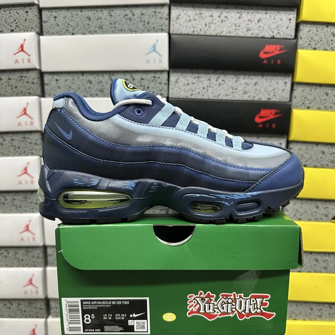 나이키 [GX] 에어 맥스 블루 II7404-400 201748 Nike Air Max Muscle 95 Yu-Gi-Oh! Joey