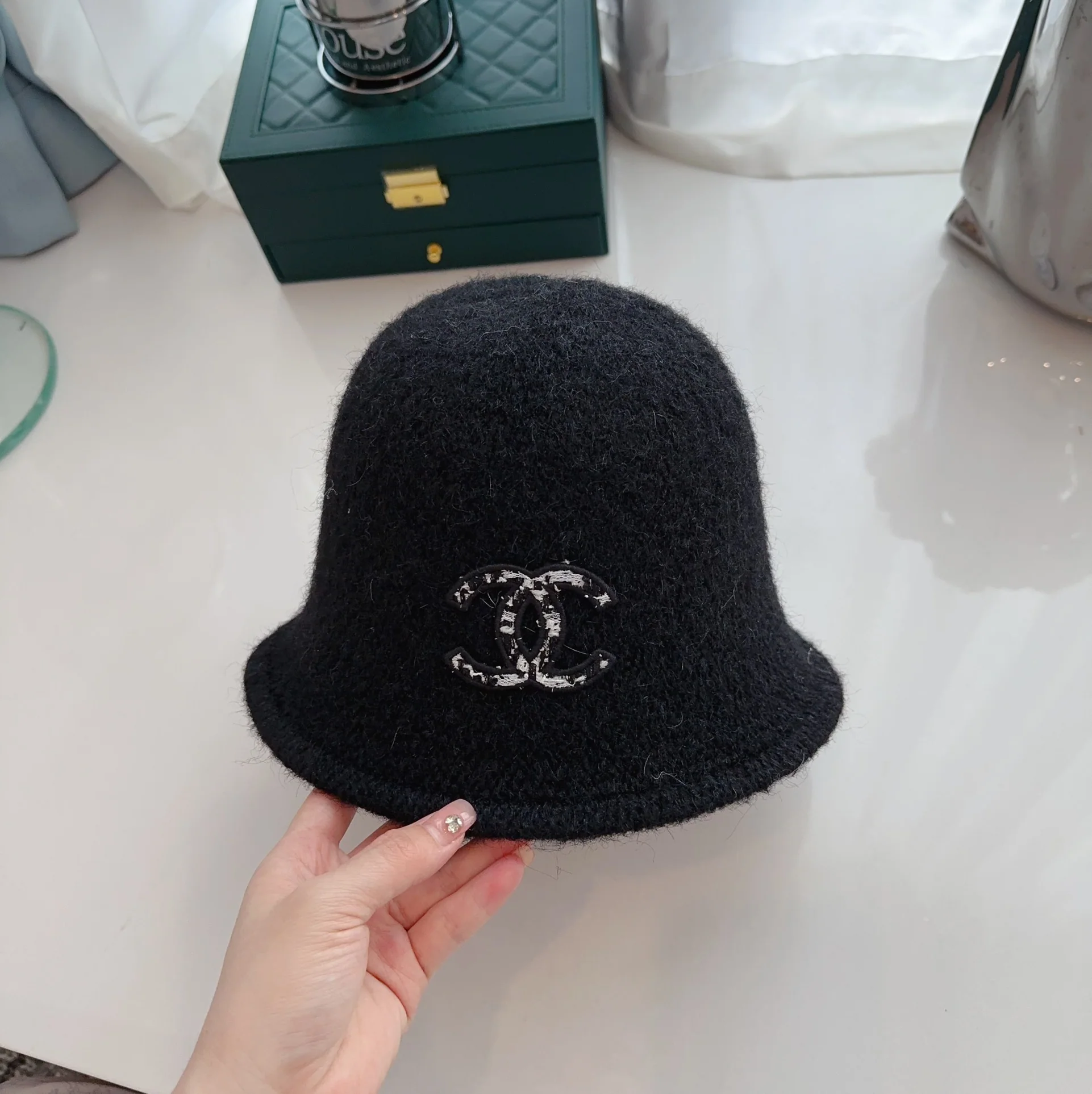 샤넬 모헤어 울 버킷햇 상세 이미지 2