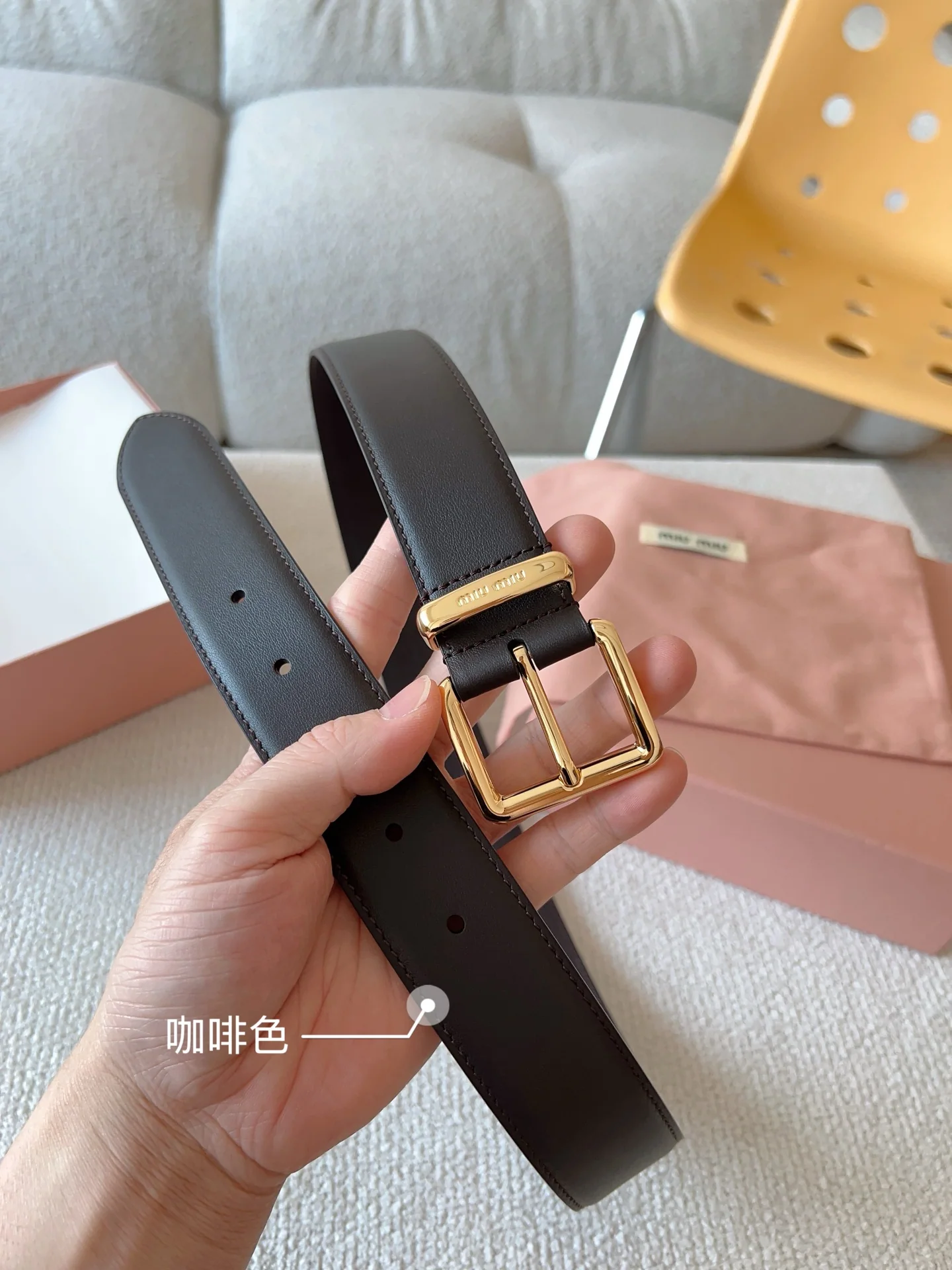 미우미우 벨트 57888 Miu Miu Belt 상세 이미지 2