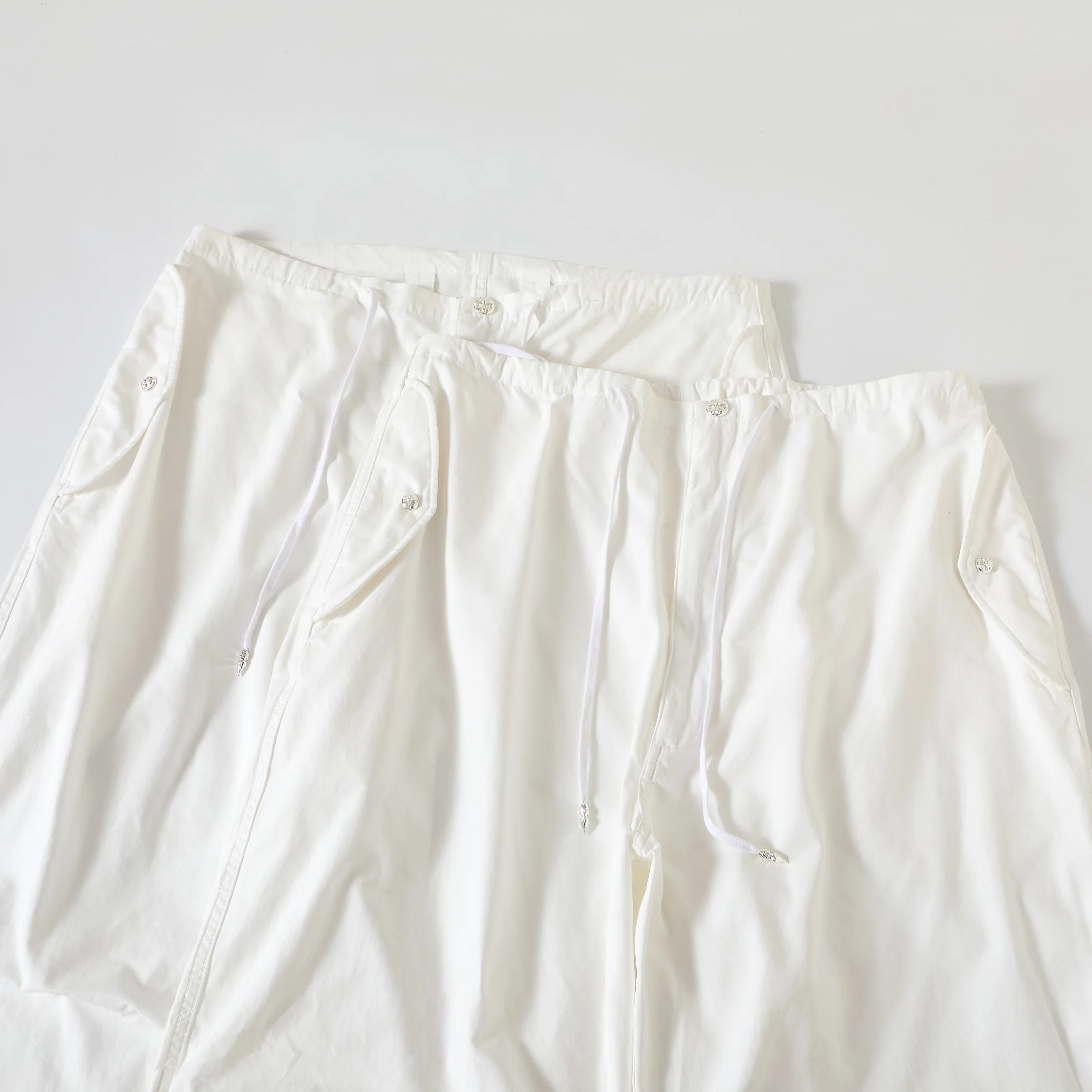 크롬하츠 드로스트링 와이드 레그 남성 바지 상세 이미지 8