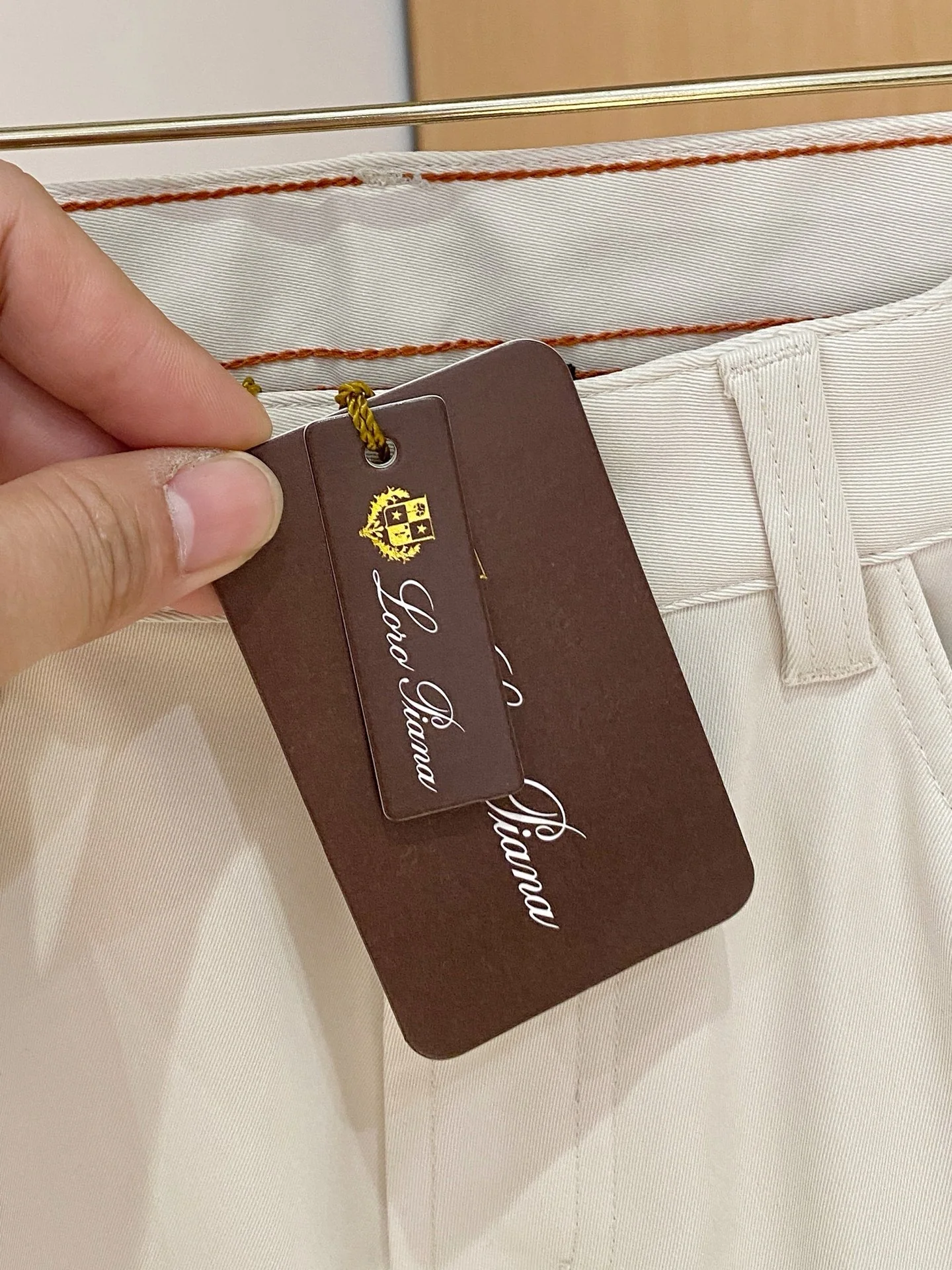 로로피아나 남성 린넨 바지 상세 이미지 7