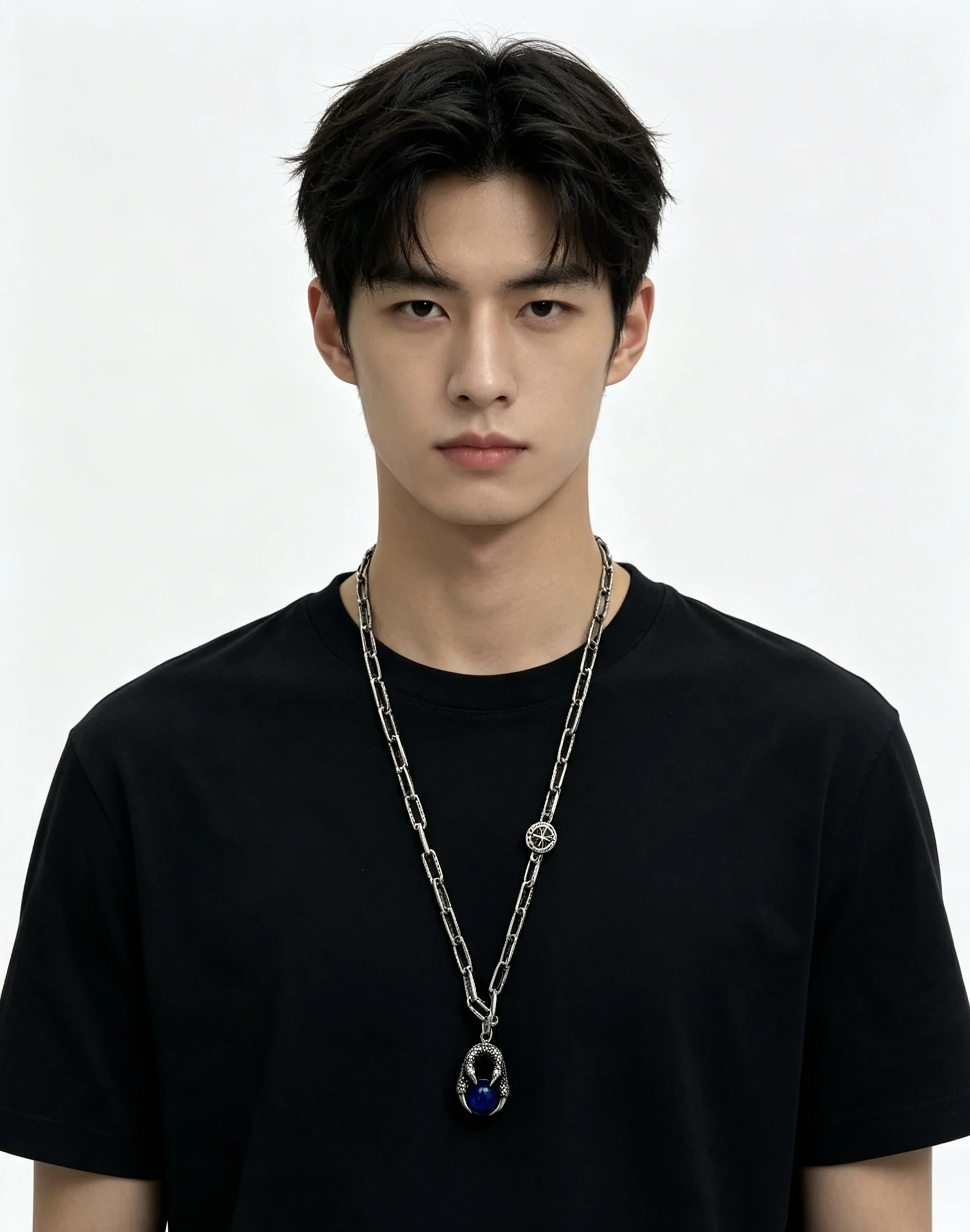 크롬하츠 레트로 크로스 엠보싱 목걸이 상세 이미지 9
