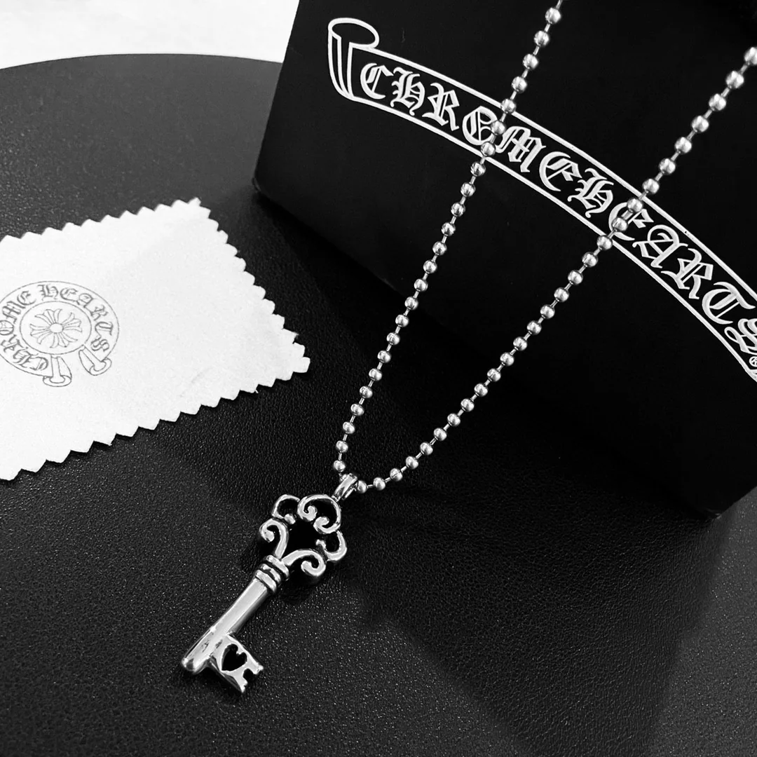 크롬하츠 클래식 레트로 키 펜던트 목걸이 상세 이미지 4