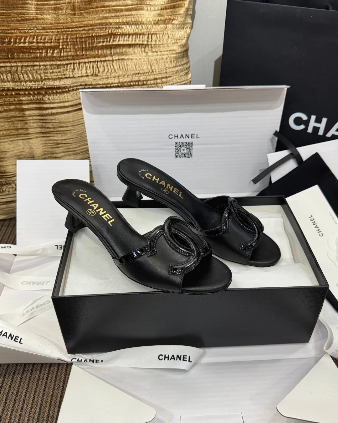 샤넬 더블 C 키튼힐 샌달 상세 이미지 2