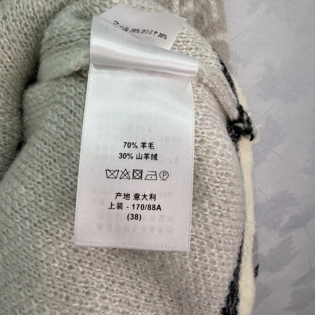 디올 모노그램 울 혼방 여성 자켓 상세 이미지 9