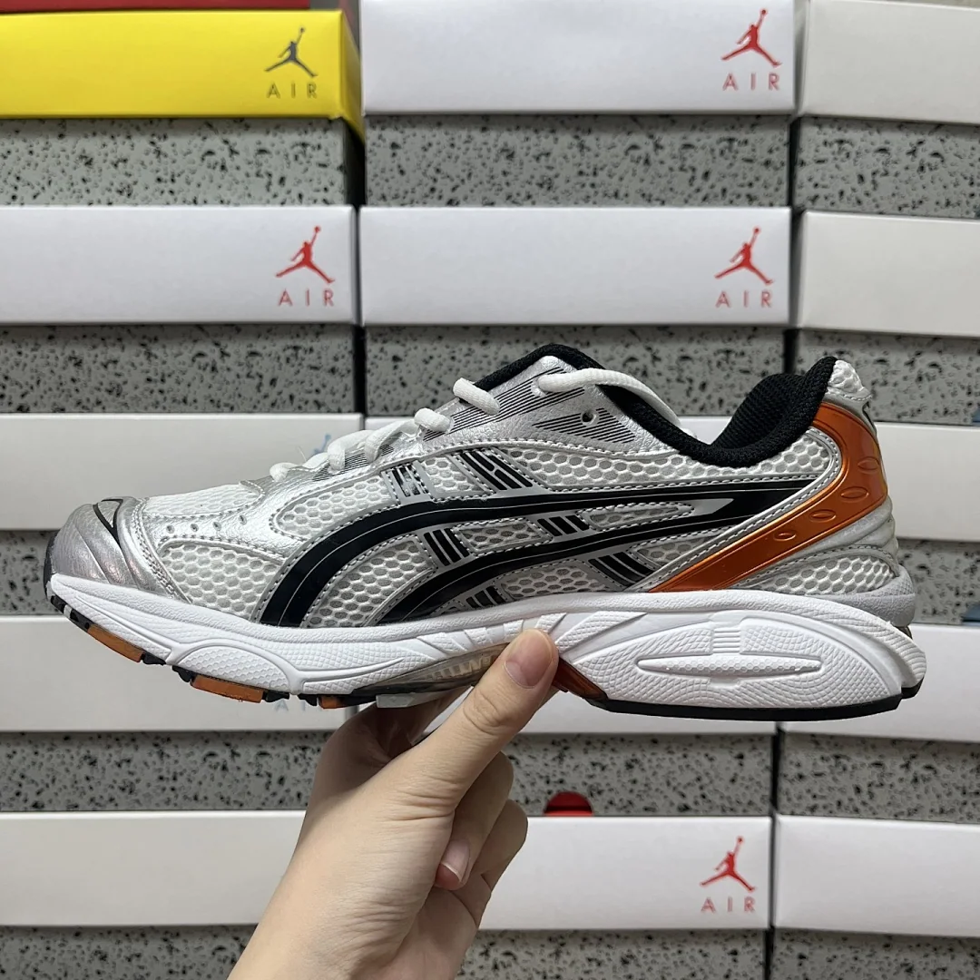 아식스 [TOP] 젤 카야노 14 1201A019-109 200306 Asics Gel-Kayano 14 White Piquant Orange 상세 이미지 4