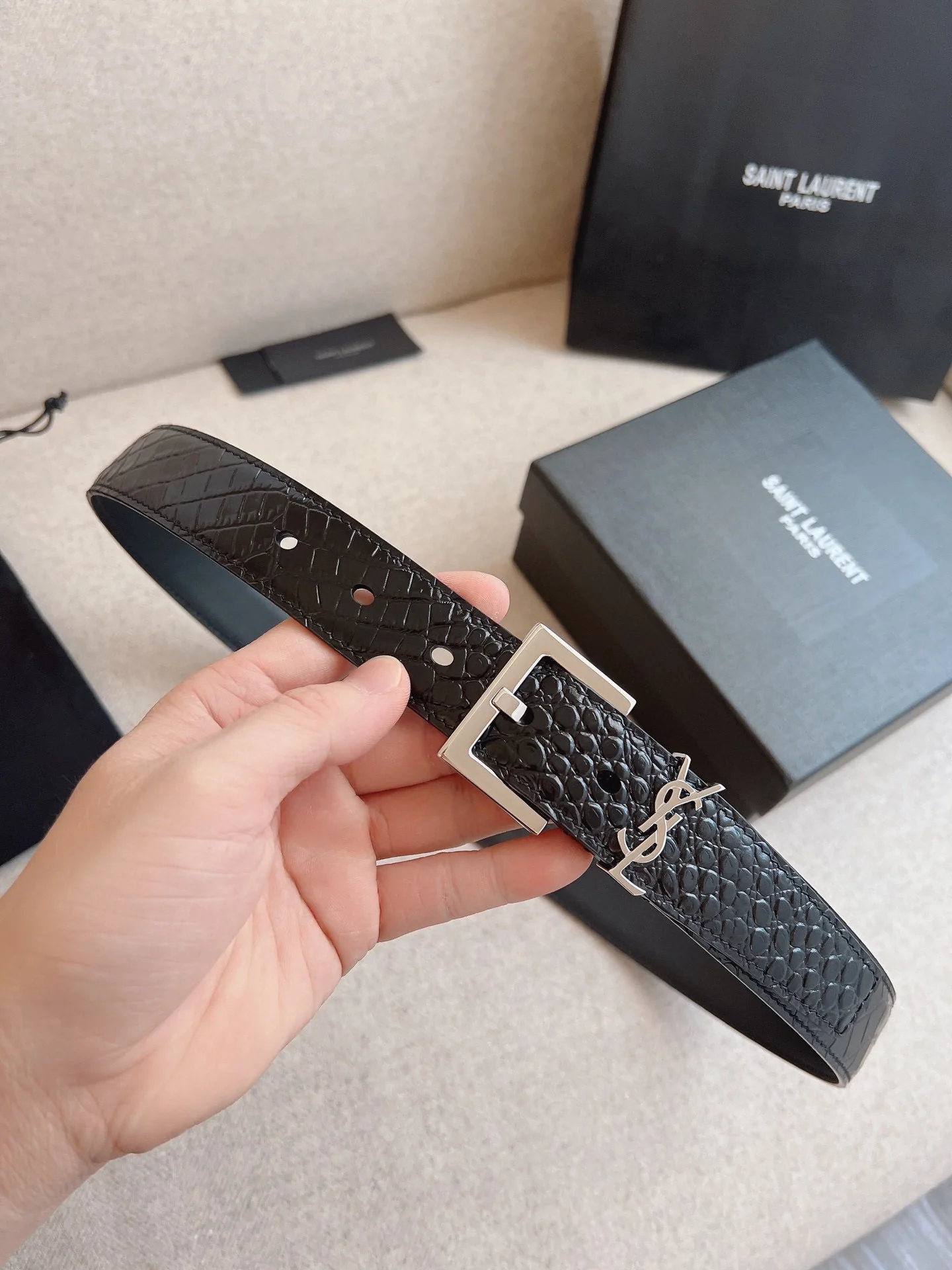 생로랑 벨트 58338 Saint Laurent Belt 상세 이미지 3