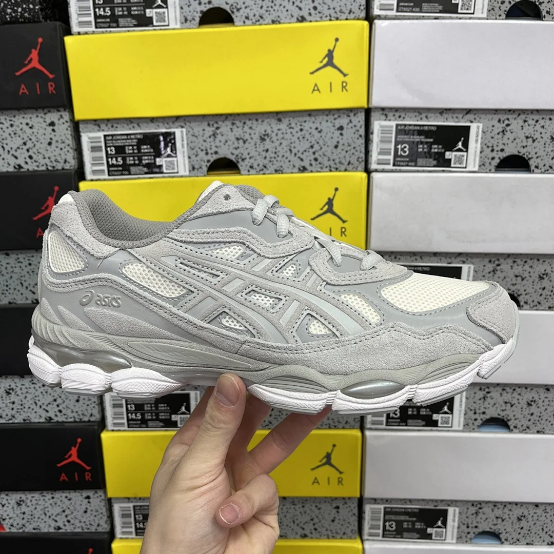 아식스 [ZC] 젤 NYC 1203A663-101 200326 Asics Gel-NYC Cream Cloud Grey 상세 이미지 8