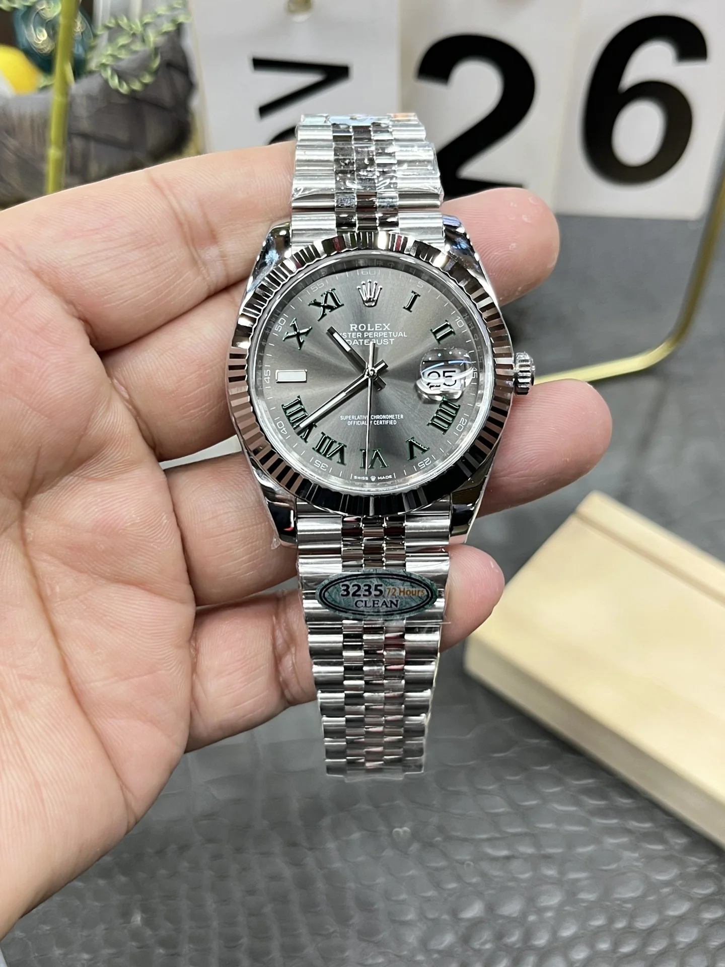 롤렉스 데이트저스트 41MM3235 무브먼트 레플리카 43148 Rolex 상세 이미지 1