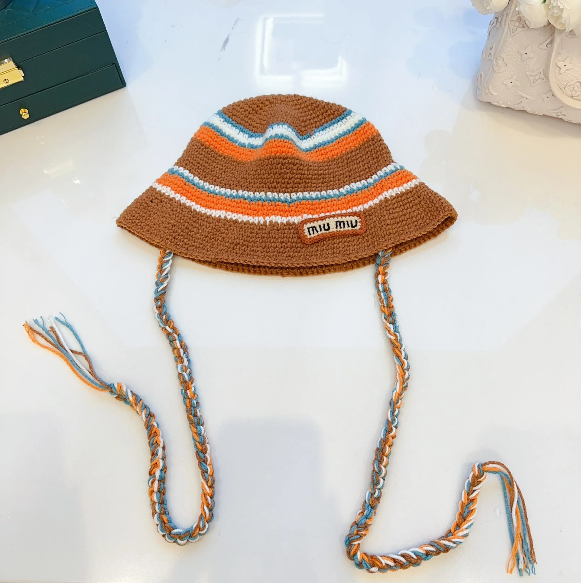 미우미우 모자 81137 Miu Miu Cap 상세 이미지 3