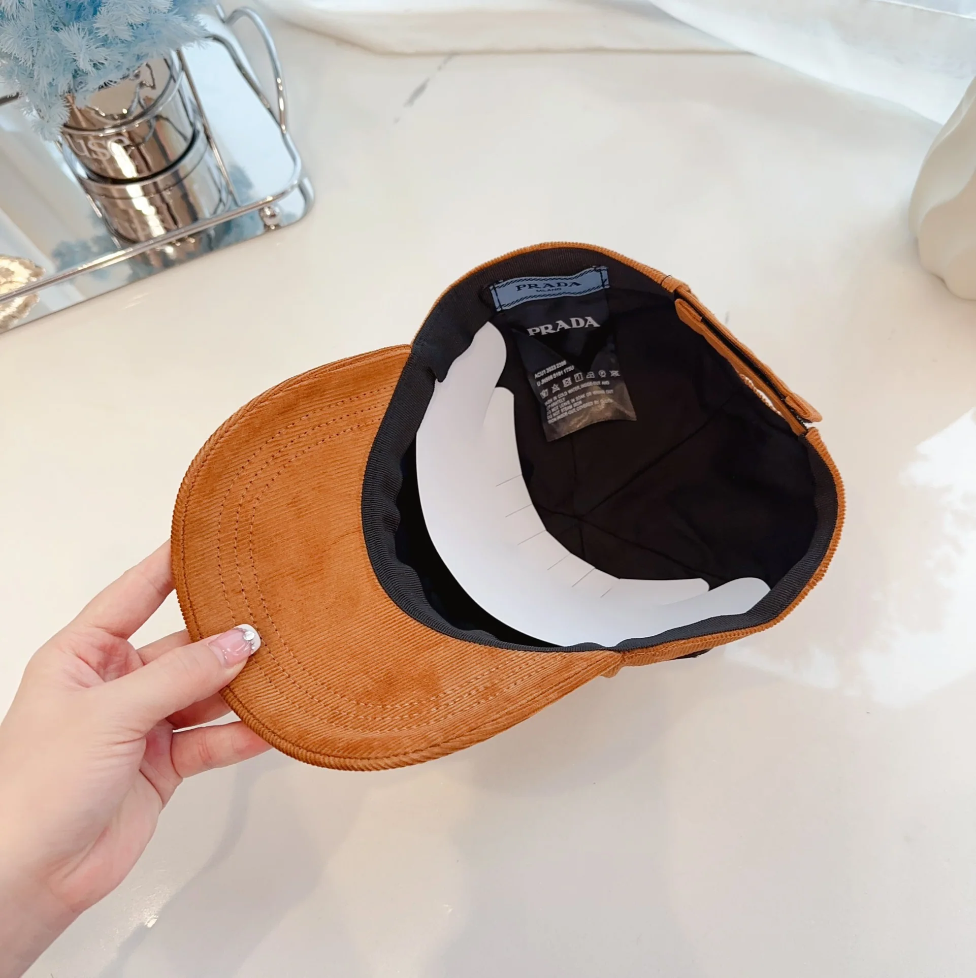 프라다 모자 85039 Prada Cap 상세 이미지 8