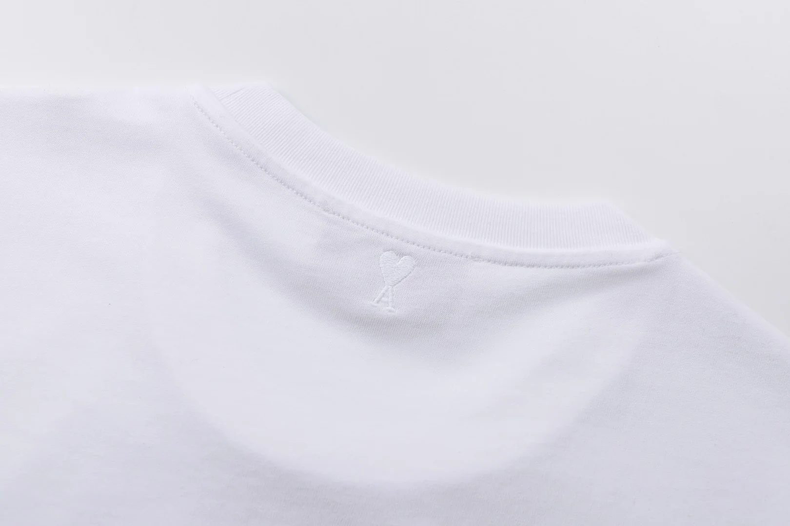아미 메모라벨 자수 반팔 티셔츠 26 SS 상세 이미지 4