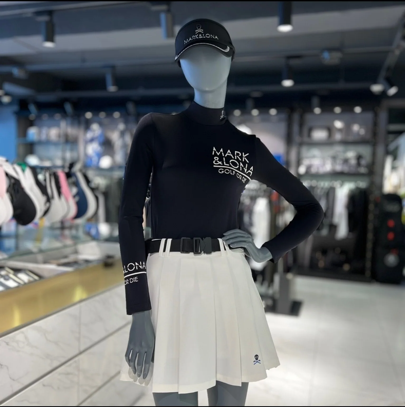 마크앤로나 여성 플리스 베이스레이어 탑 상세 이미지 1