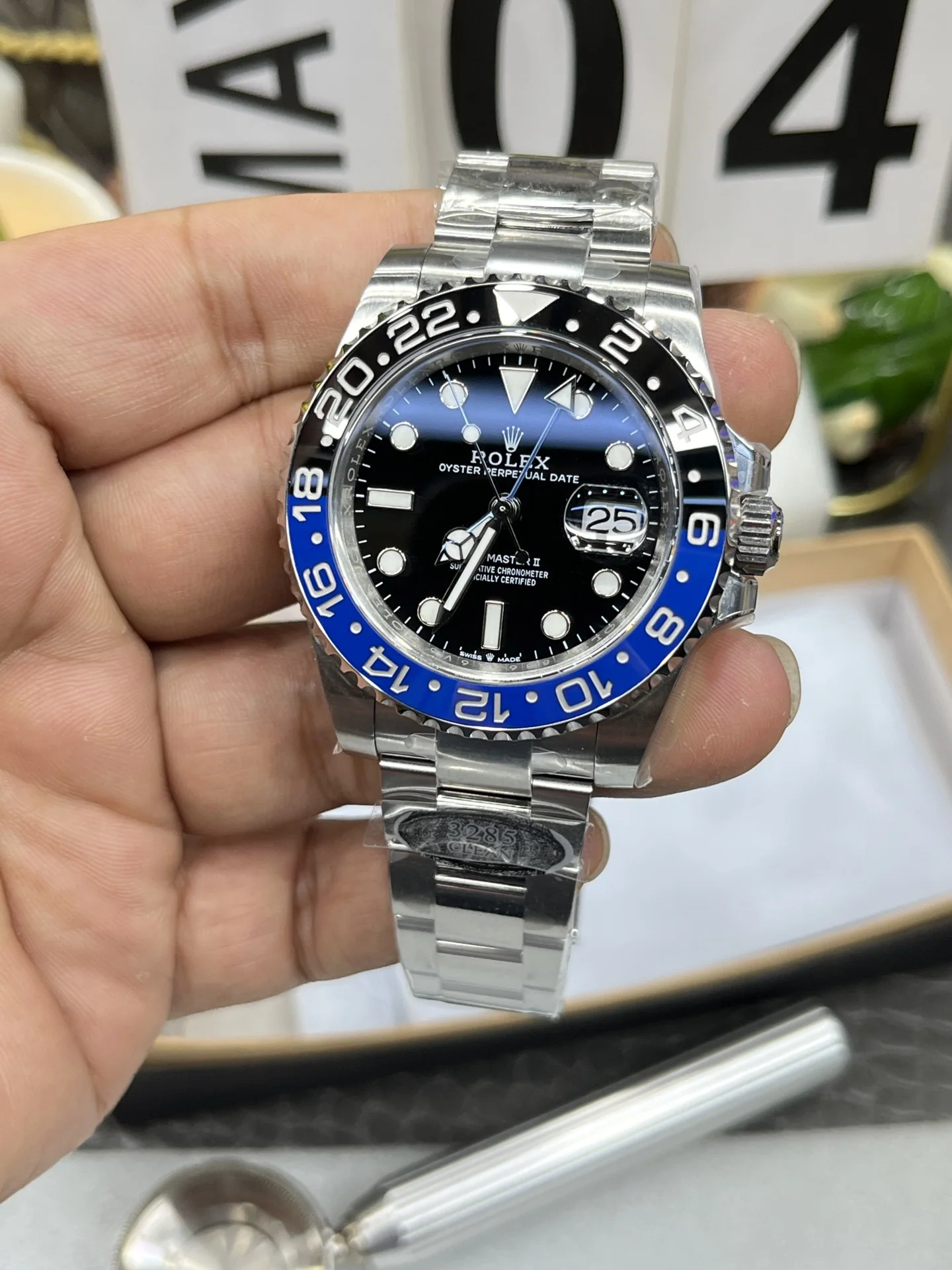 롤렉스 GMT 마스터 II 기계식 손목시계 상세 이미지 2