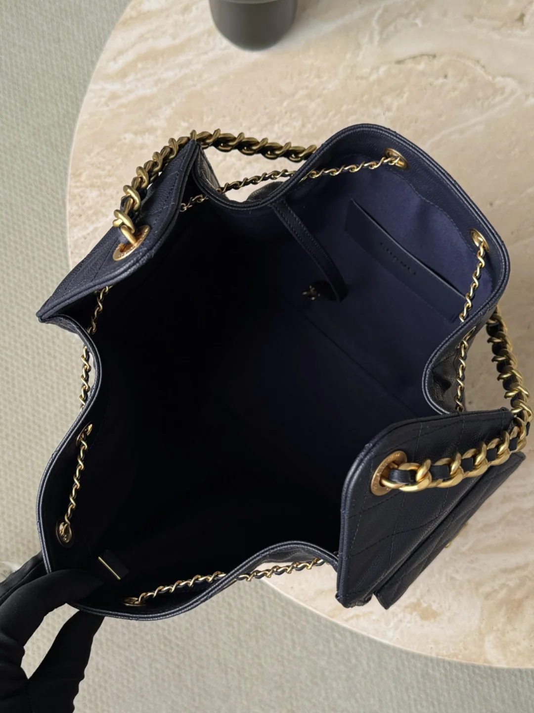 샤넬 25 A 블루 호보백 25백 상세 이미지 1