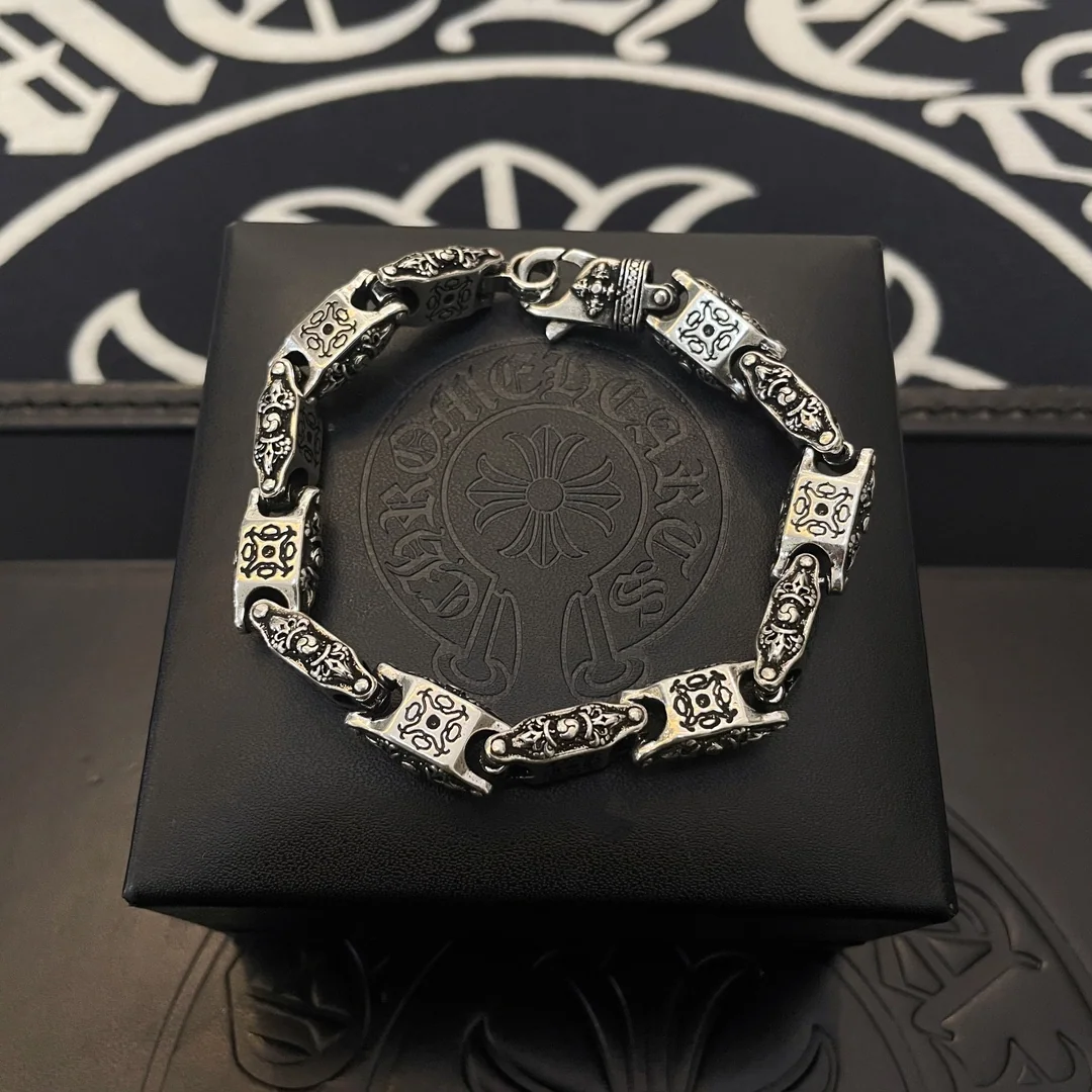 크롬하츠 엠보싱 레트로 멀티 엘리먼트 팔찌 상세 이미지 9