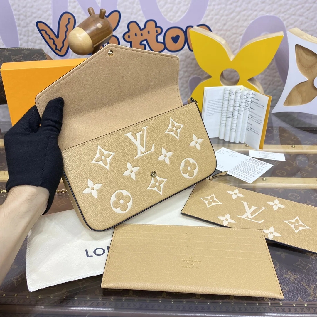 루이비통 포쉐트 펠리시 3 점 세트 가방 M82610 상세 이미지 8