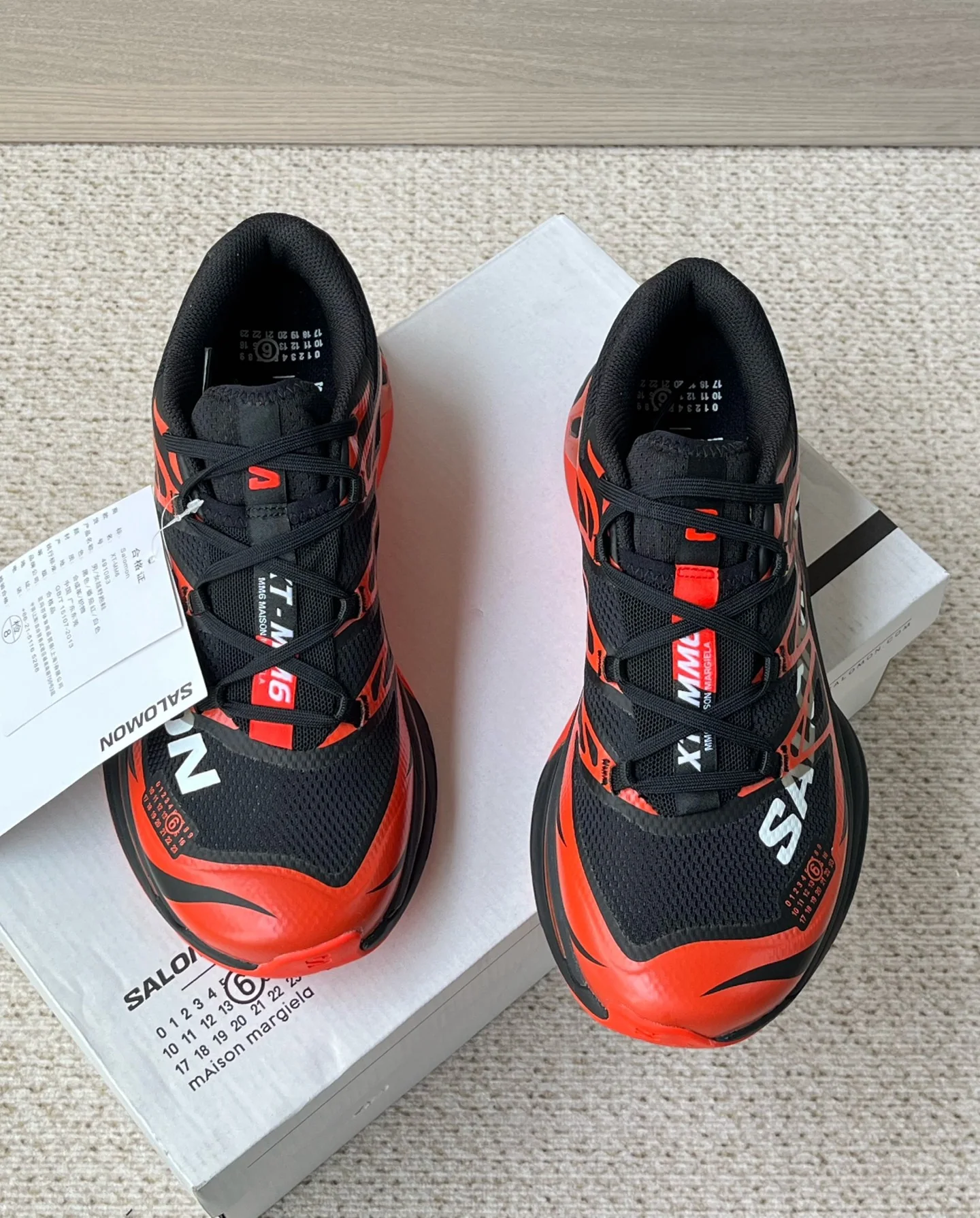 살로몬 레트로 아웃도어 하이킹 로우컷 신발 상세 이미지 1