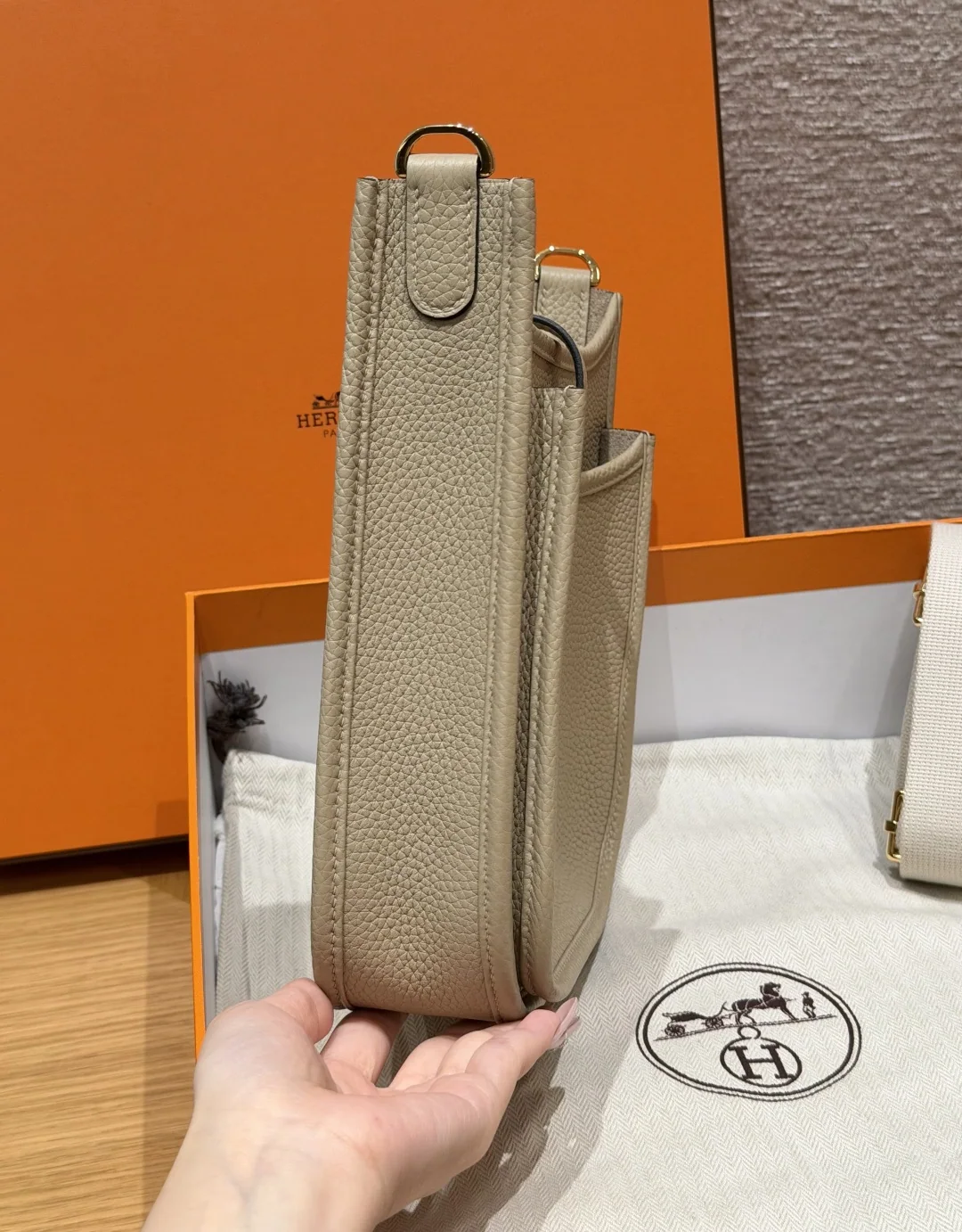 에르메스 에블린 23 cm 가방 상세 이미지 3