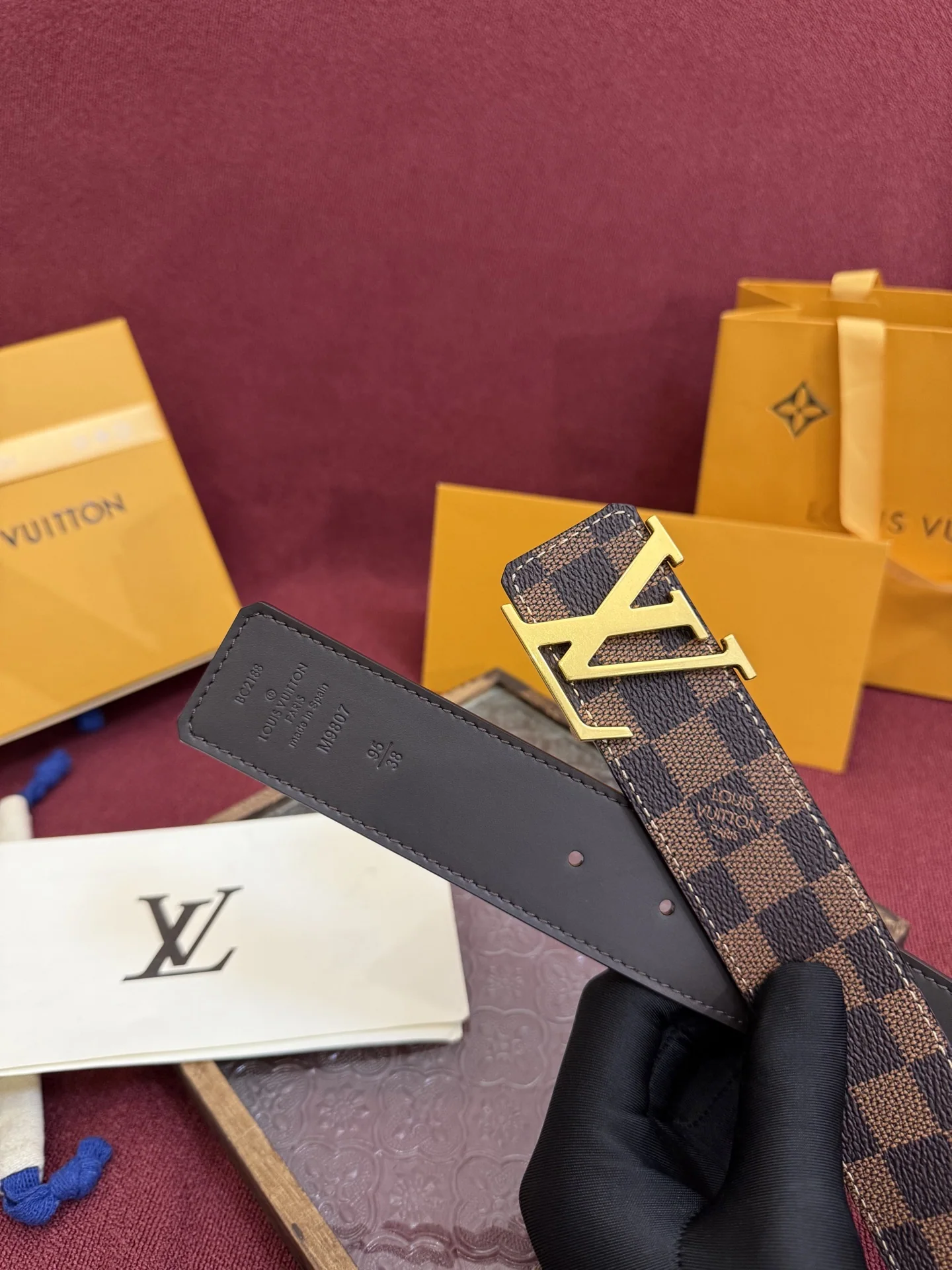 루이비통 벨트 57610 Louis Vuitton Belt 상세 이미지 4