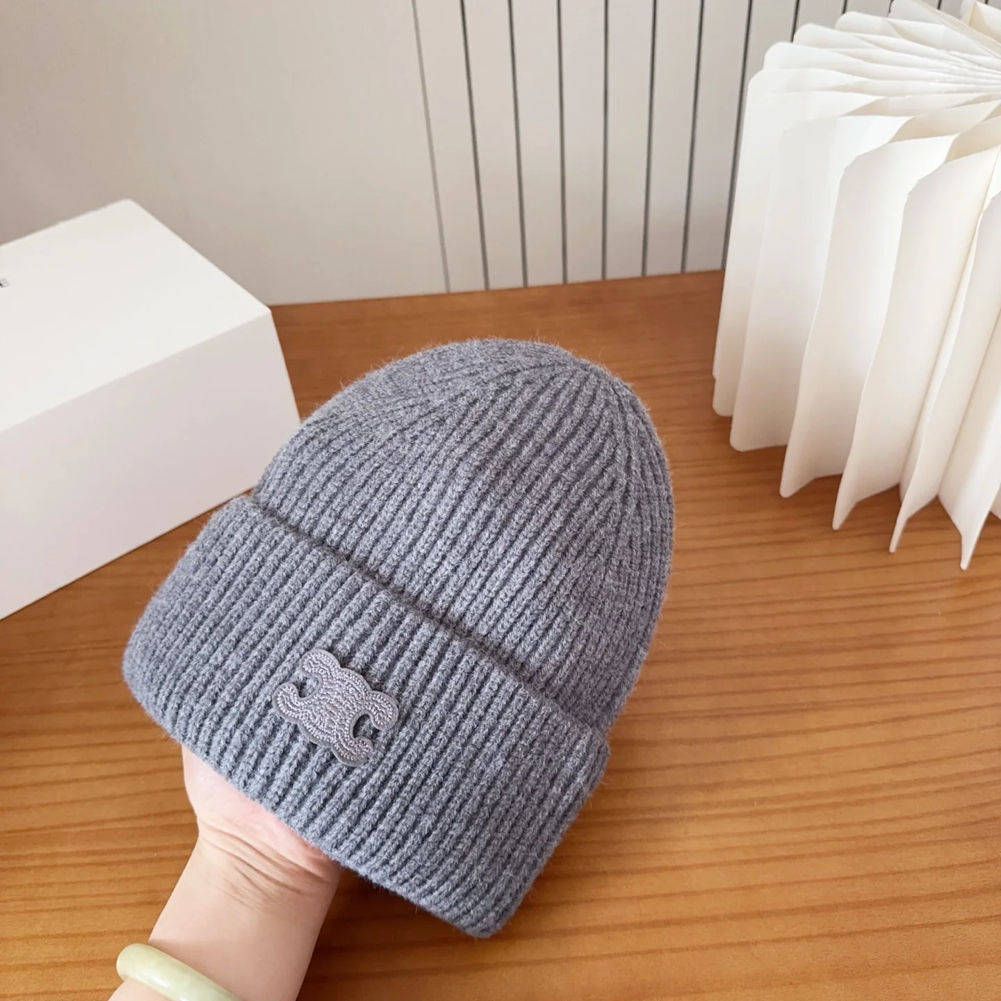 셀린느 니트 모자 상세 이미지 7