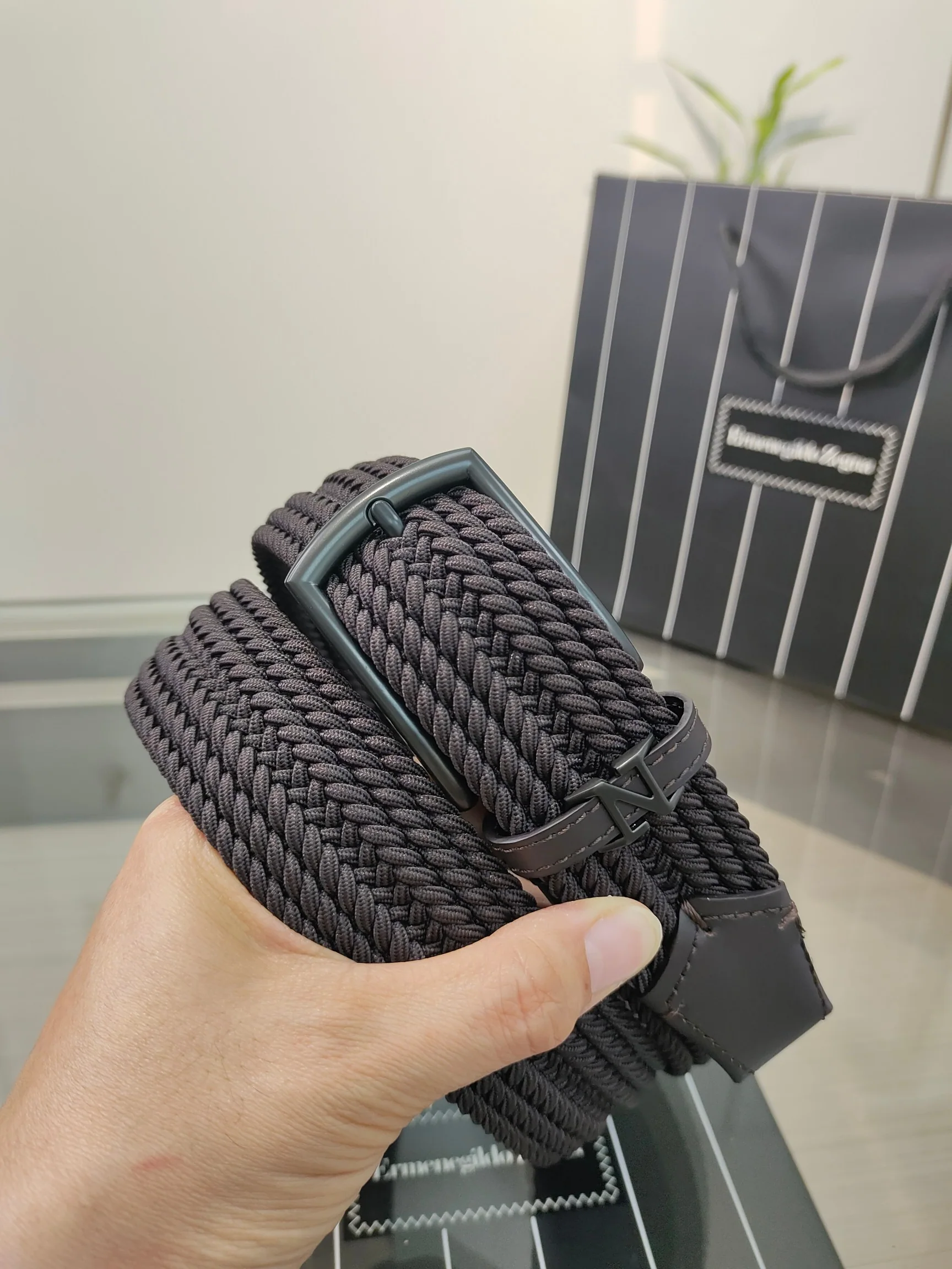 제냐 벨트 59253 Zegna Belt 상세 이미지 4