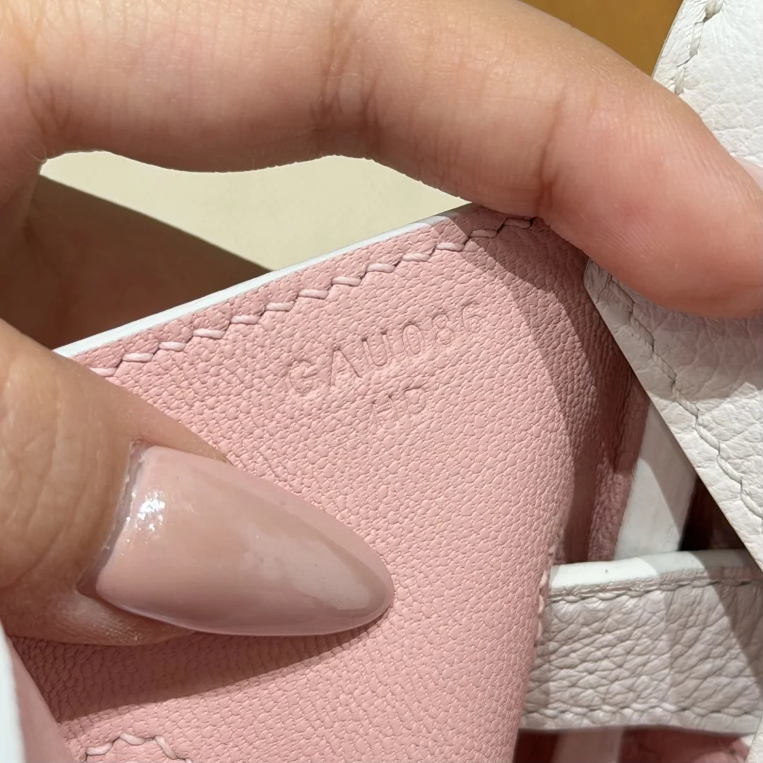 에르메스 버킨 숄더백 화이트&로즈사쿠라 29 CM 상세 이미지 7
