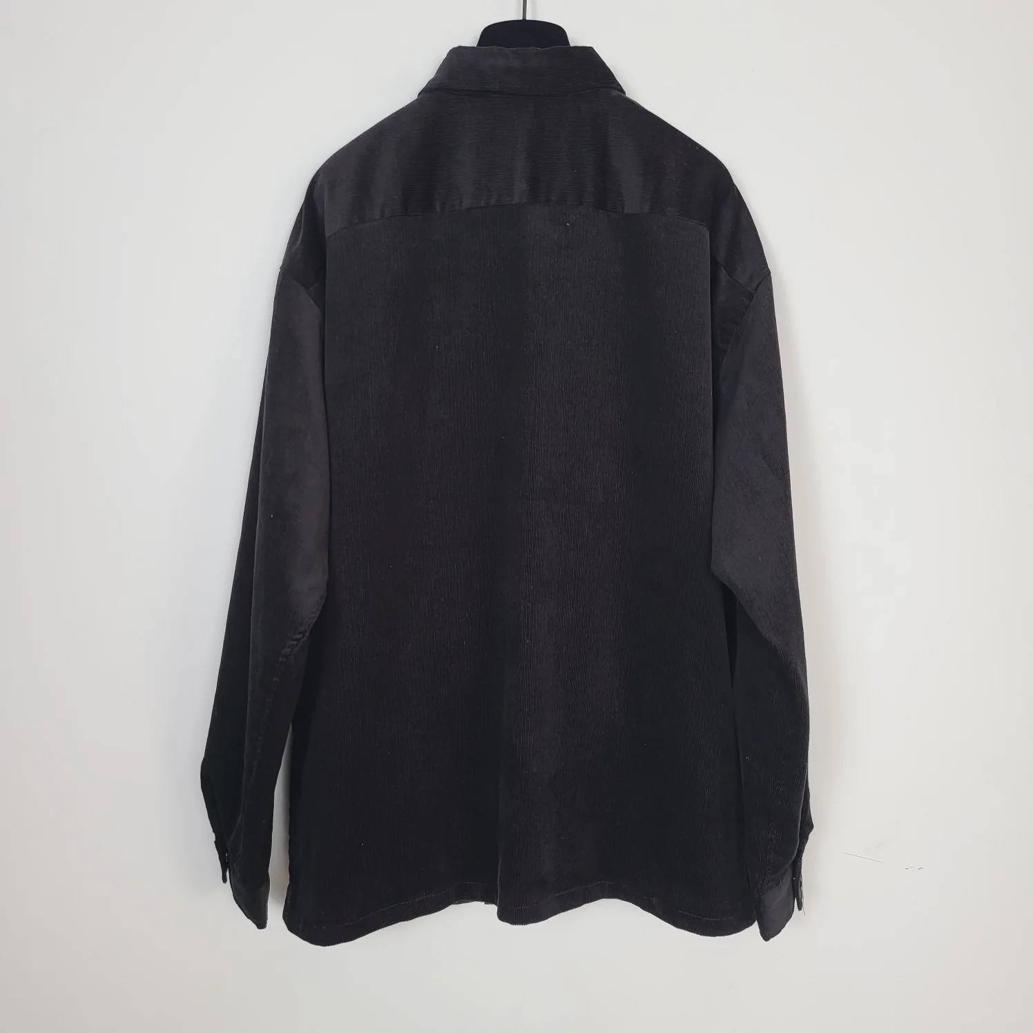 프라다 코듀로이 스냅 긴팔 셔츠 재킷 23FW 상세 이미지 2