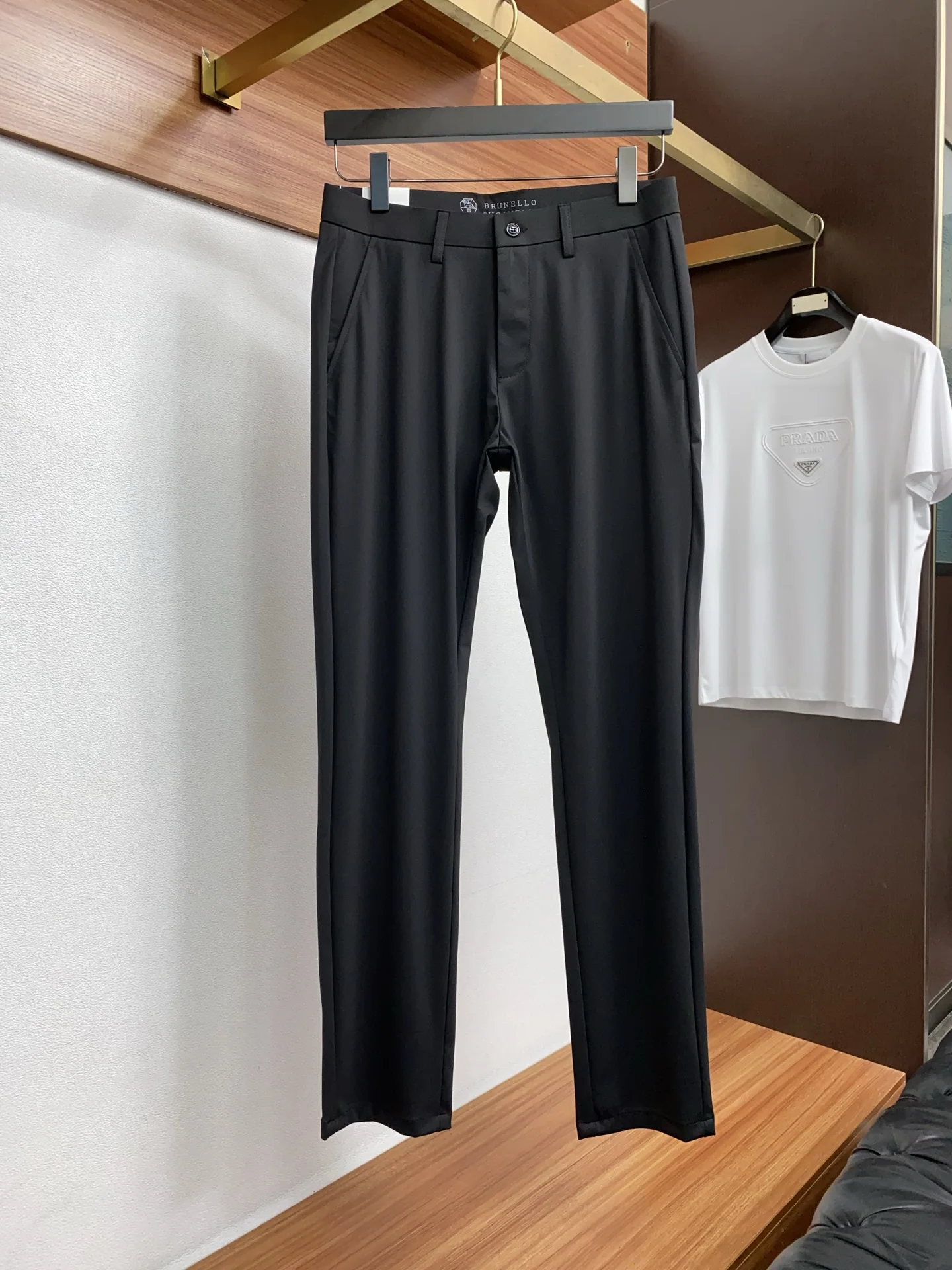 브루넬로쿠치넬리 남성 정장 바지 26 SS 상세 이미지 2