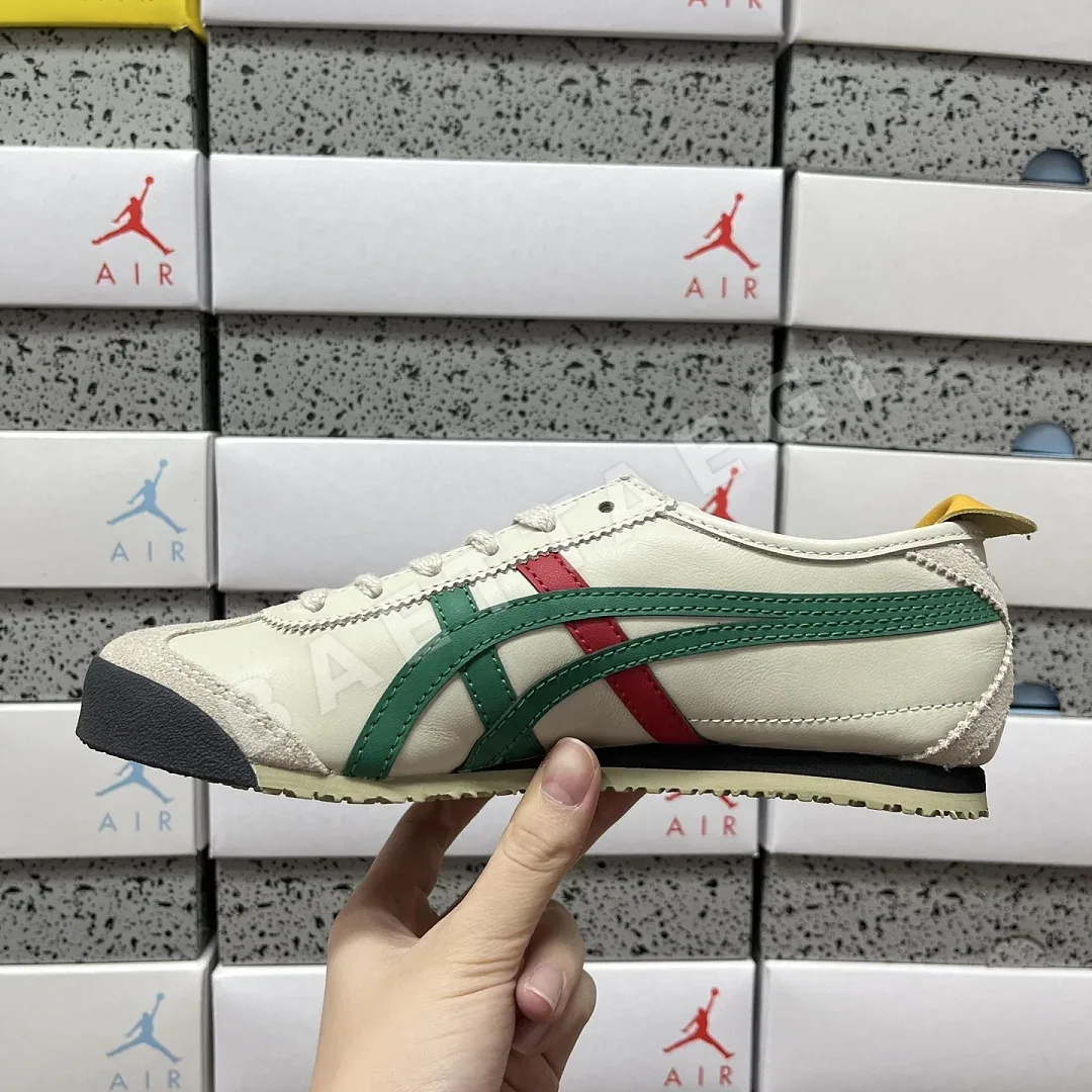 오니츠카타이거 [QC] 멕시코 66 1183C102-201 202299 Onitsuka Tiger Mexico 66 Birch Green Red 상세 이미지 8