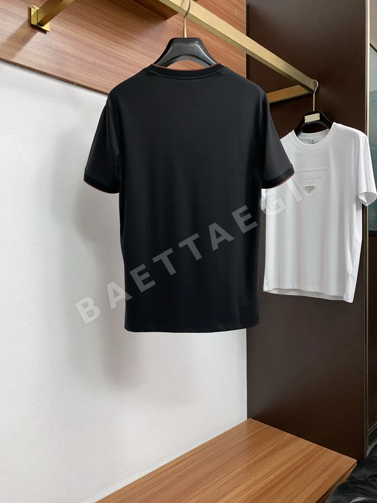 로로피아나 남성 슬림핏 코튼 반팔 티셔츠 상세 이미지 10