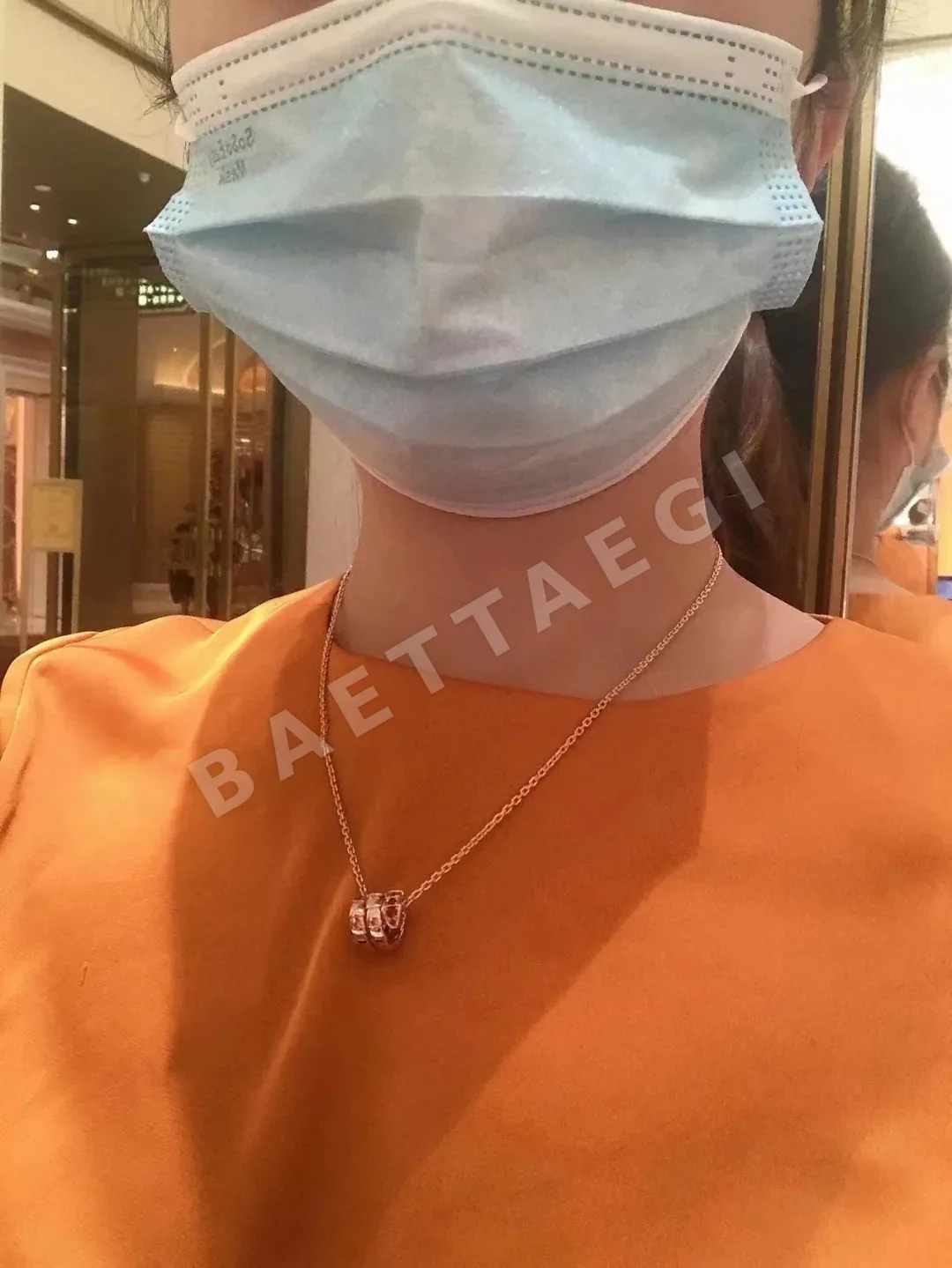 불가리 셀펜티 바이퍼 목걸이 상세 이미지 3