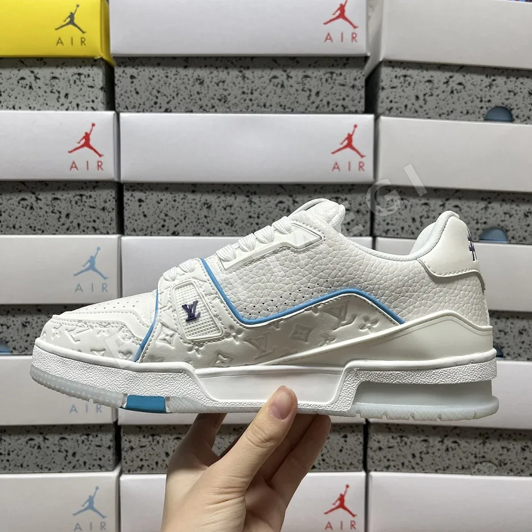 루이비통 [TG] 205779 Louis Vuitton WHITE BLUE 상세 이미지 7