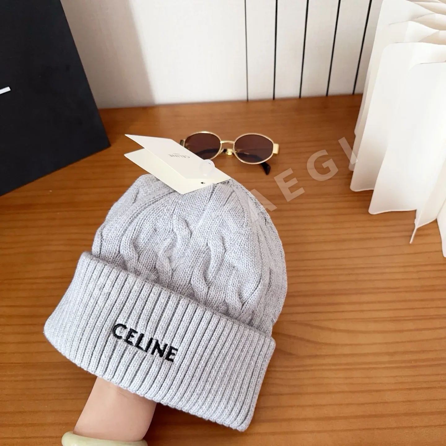셀린느 니트 모자 상세 이미지 3