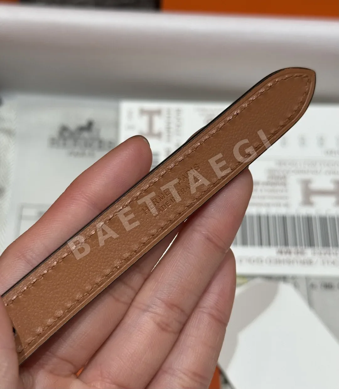 에르메스 팝H 에포손 카프스킨 벨트 상세 이미지 8