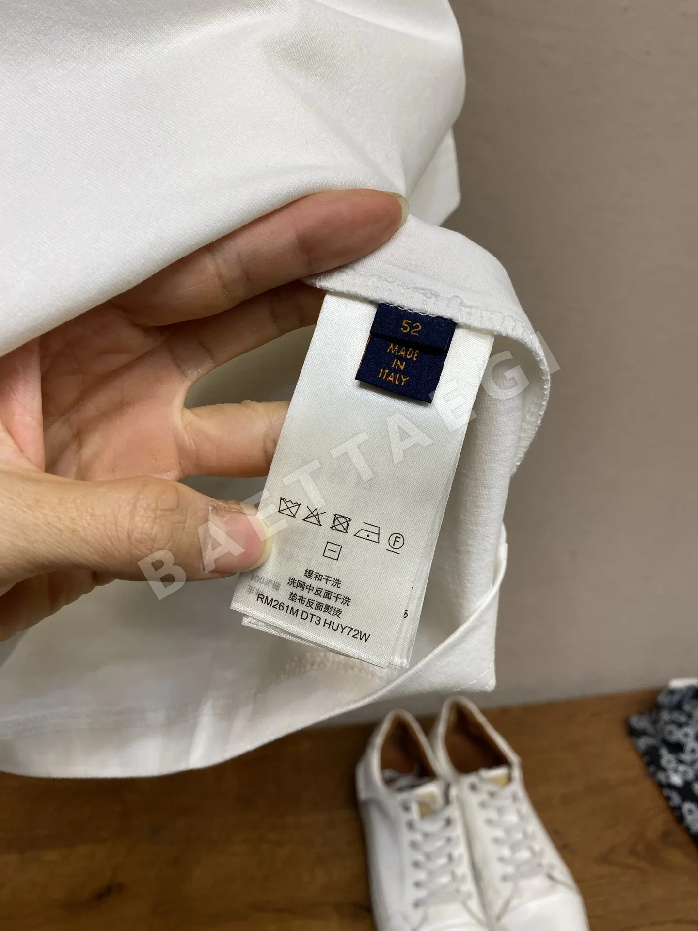 루이비통 그래피티 플라워 코튼 니트 반팔 티셔츠 상세 이미지 8