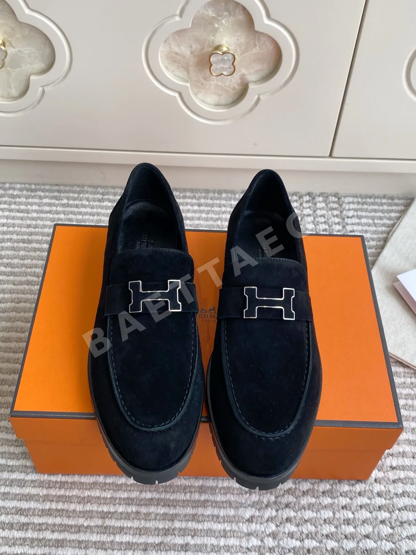 에르메스 포부르 로퍼 129119