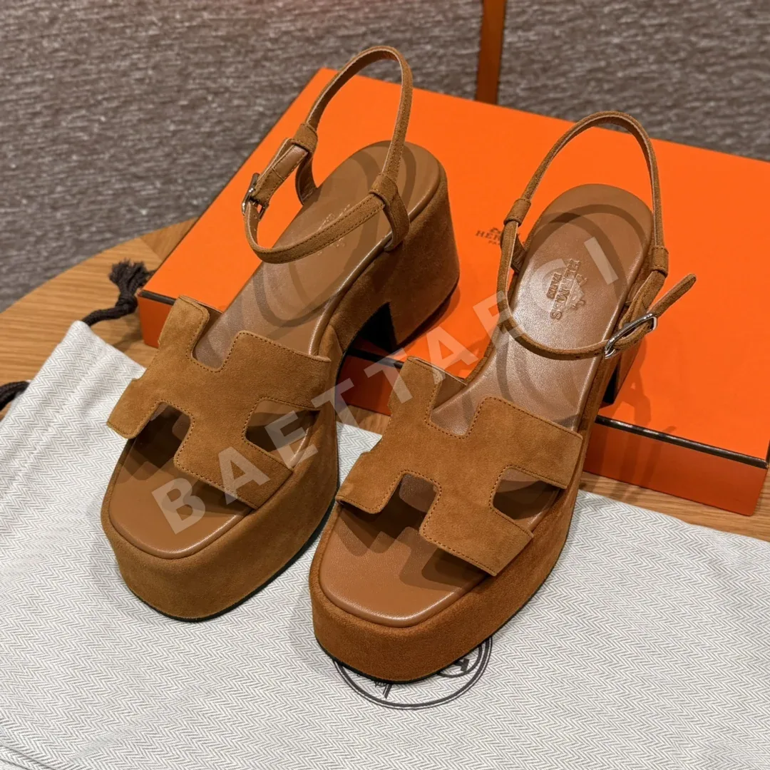 에르메스 잼30 샌들 Natural Suede 165550