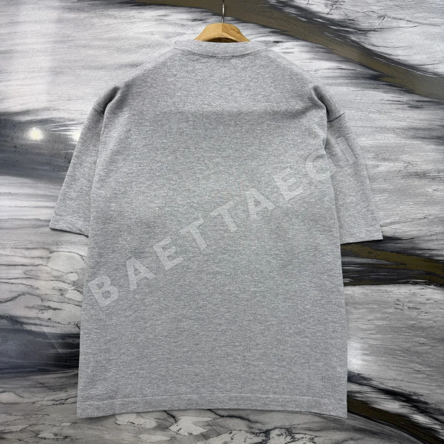 디올 코튼 니트 반팔 티셔츠 상세 이미지 5