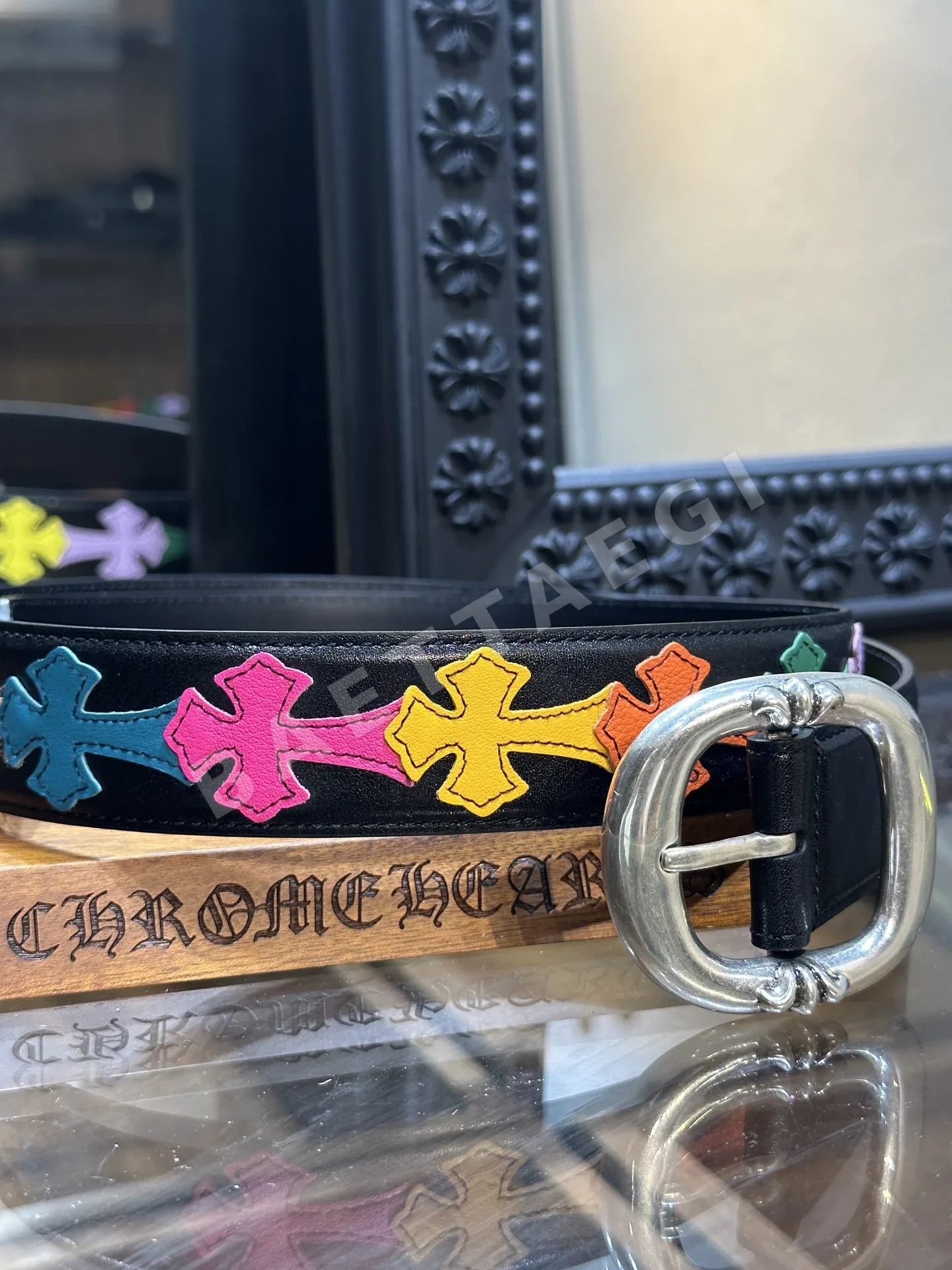 크롬하츠 벨트 164033 Chrome Hearts Belt 상세 이미지 3