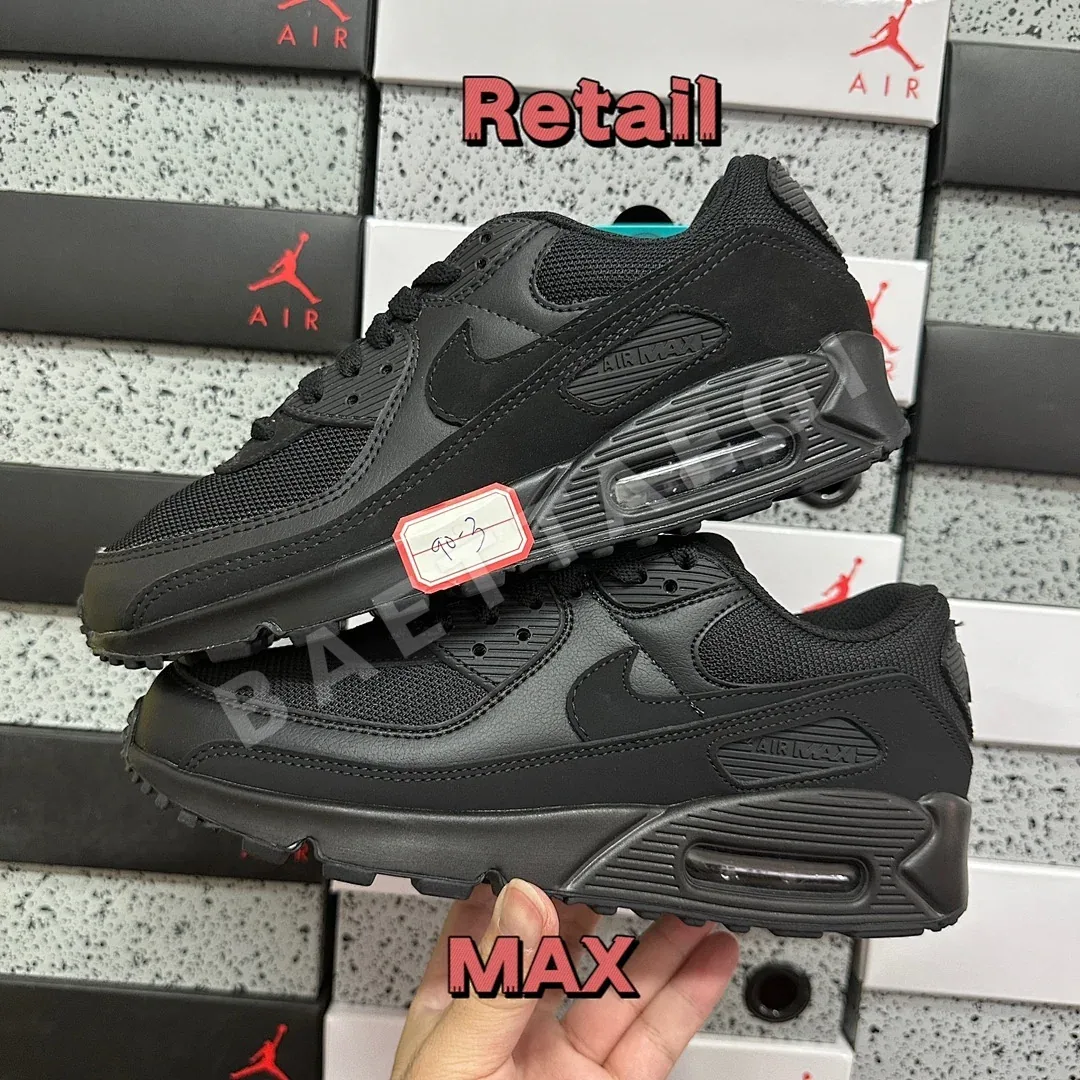 나이키 [MAX] 에어 맥스 90 CN8490-003 201058 Nike Air Max 90 Recraft Triple Black 상세 이미지 13