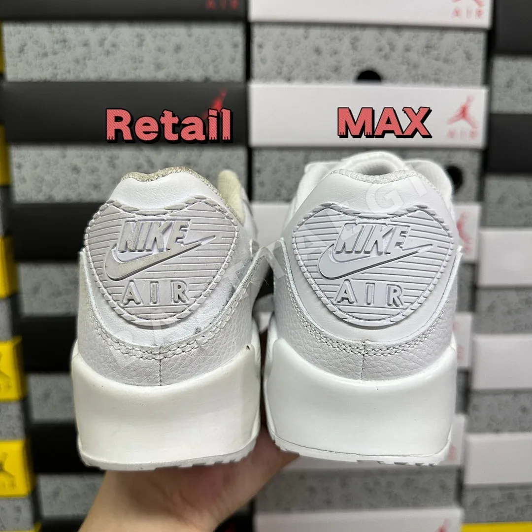 나이키 [MAX] 에어 맥스 90 CZ5594-100 201057 Nike Air Max 90 Leather Triple White 상세 이미지 3