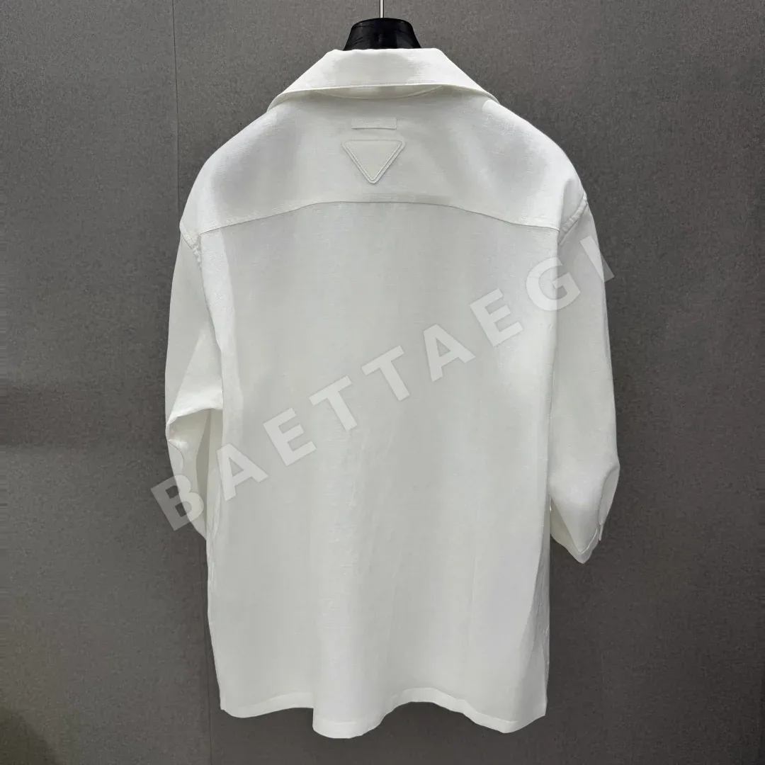 프라다 남성 반팔 티셔츠 상세 이미지 2