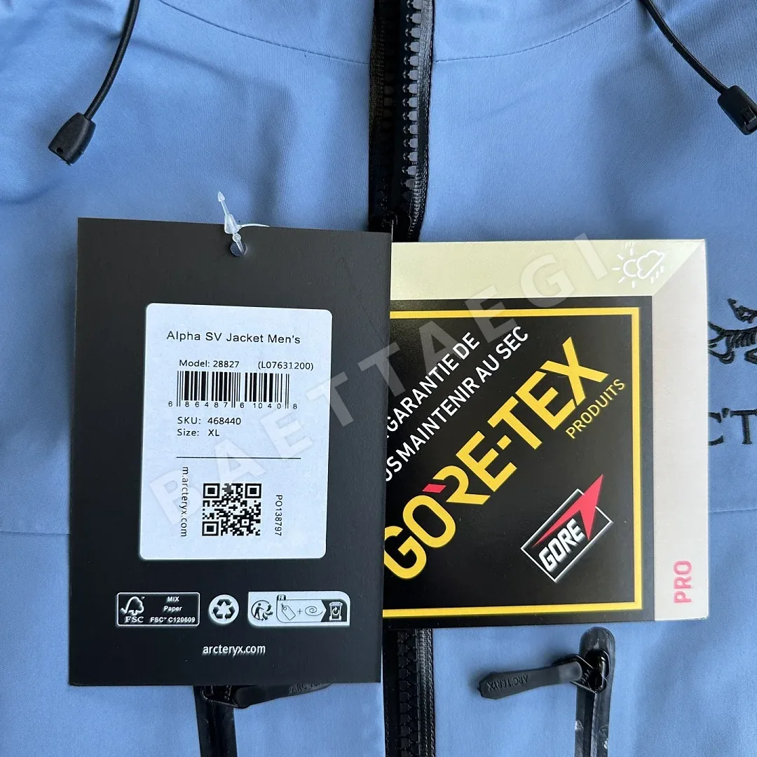 아크테릭스 [XF] 알파 SV 자켓 7 블루 207801 Arc'teryx Alpha SV Jacket 7 SV7 상세 이미지 15